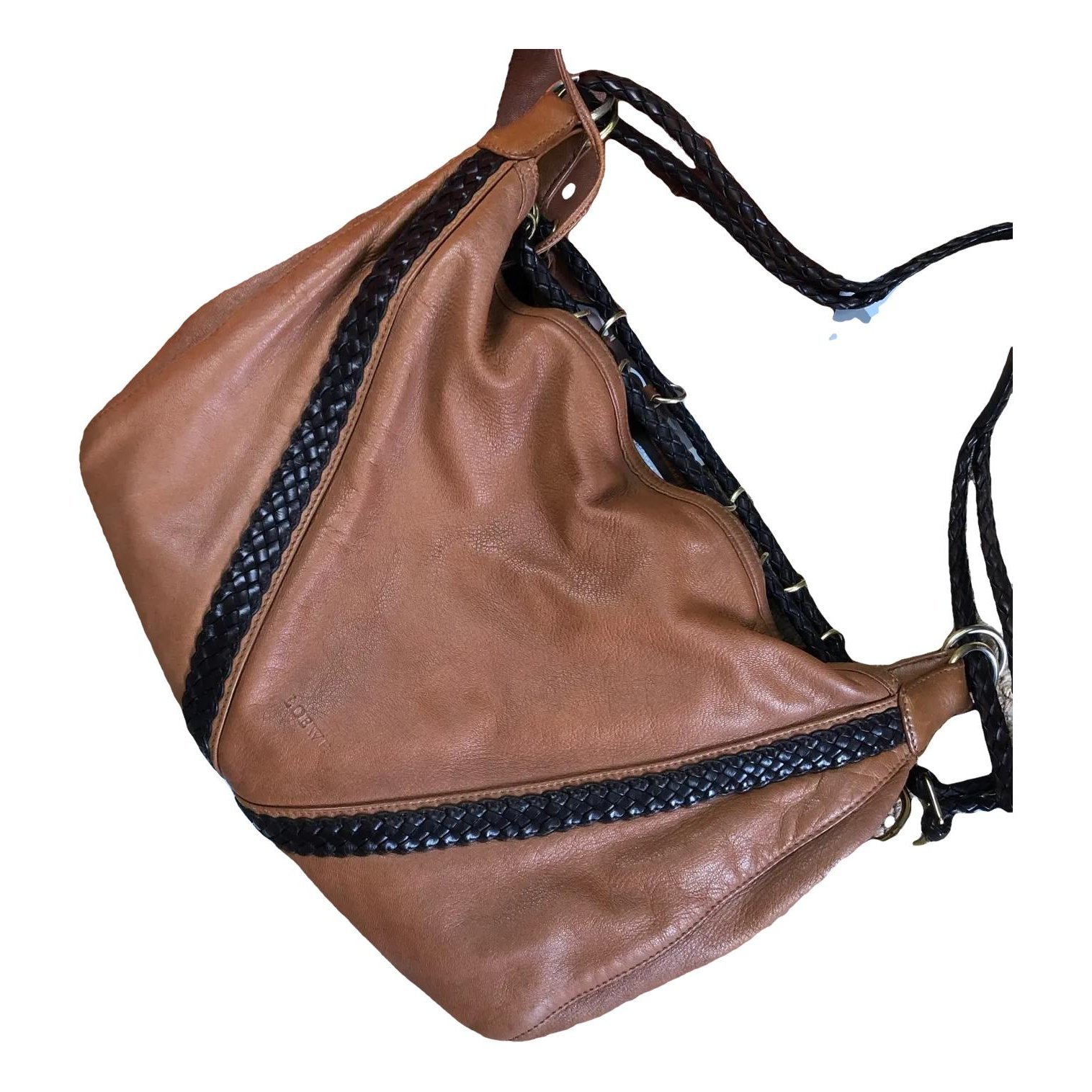 Leather handbag