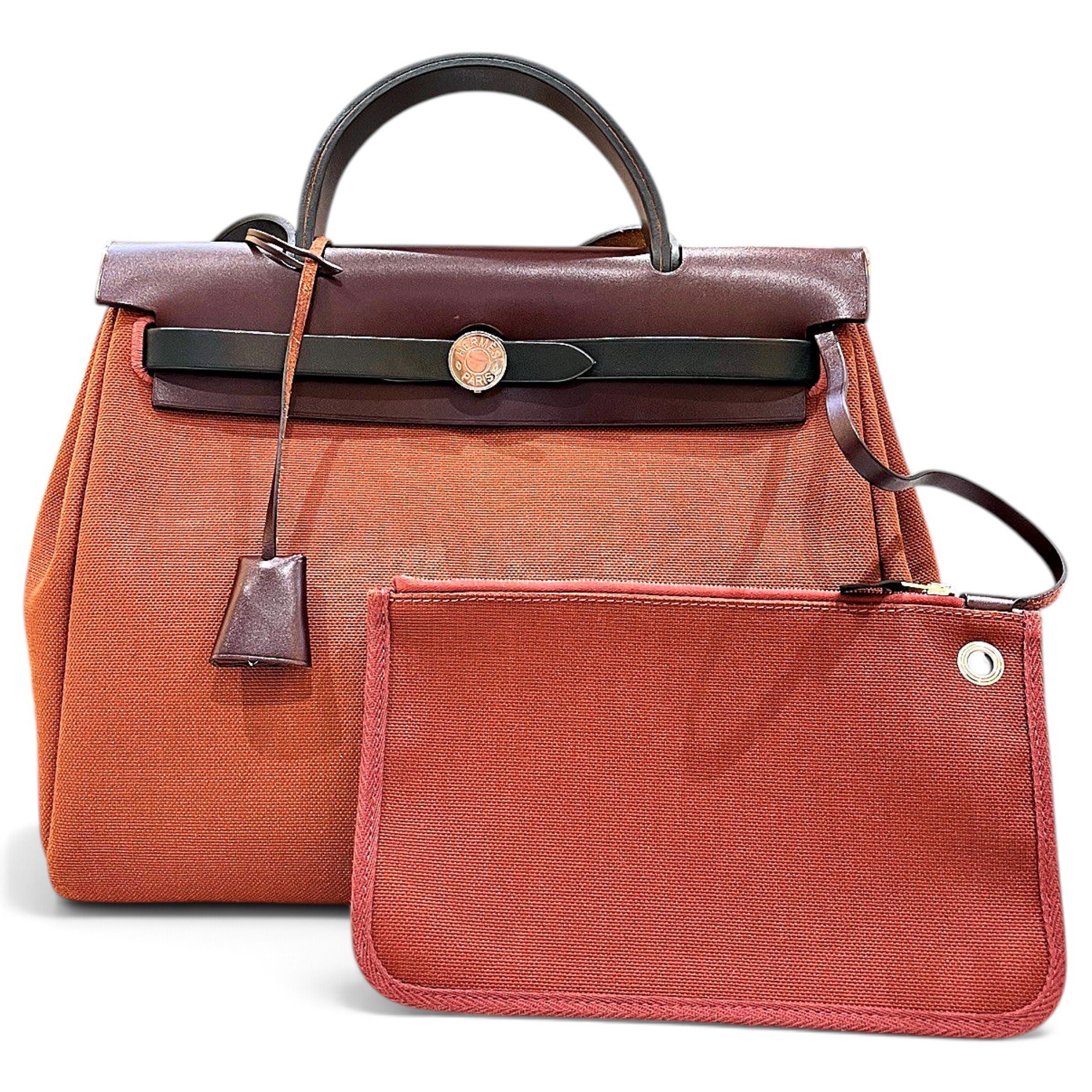 Herbag leather handbag