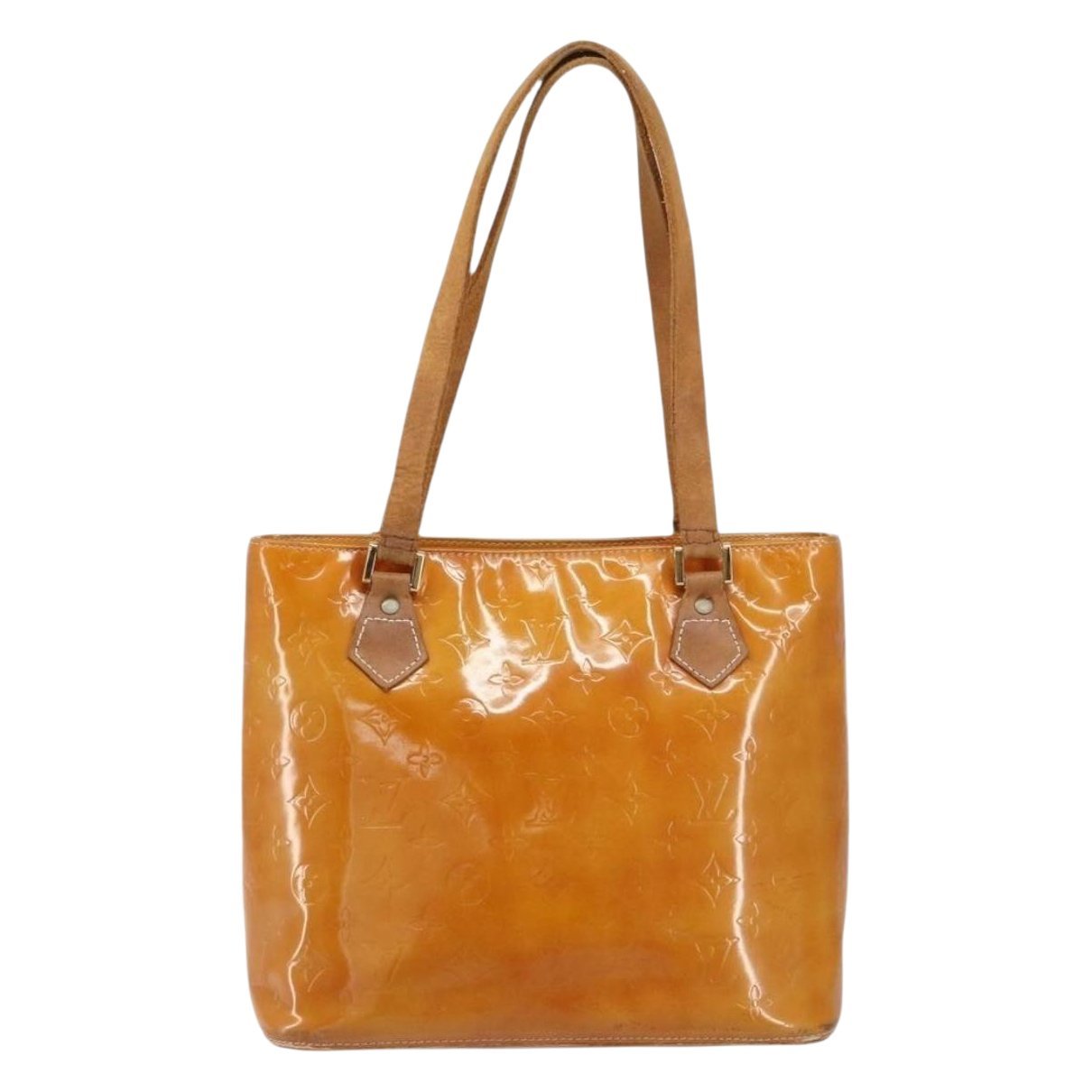 Houston patent leather handbag