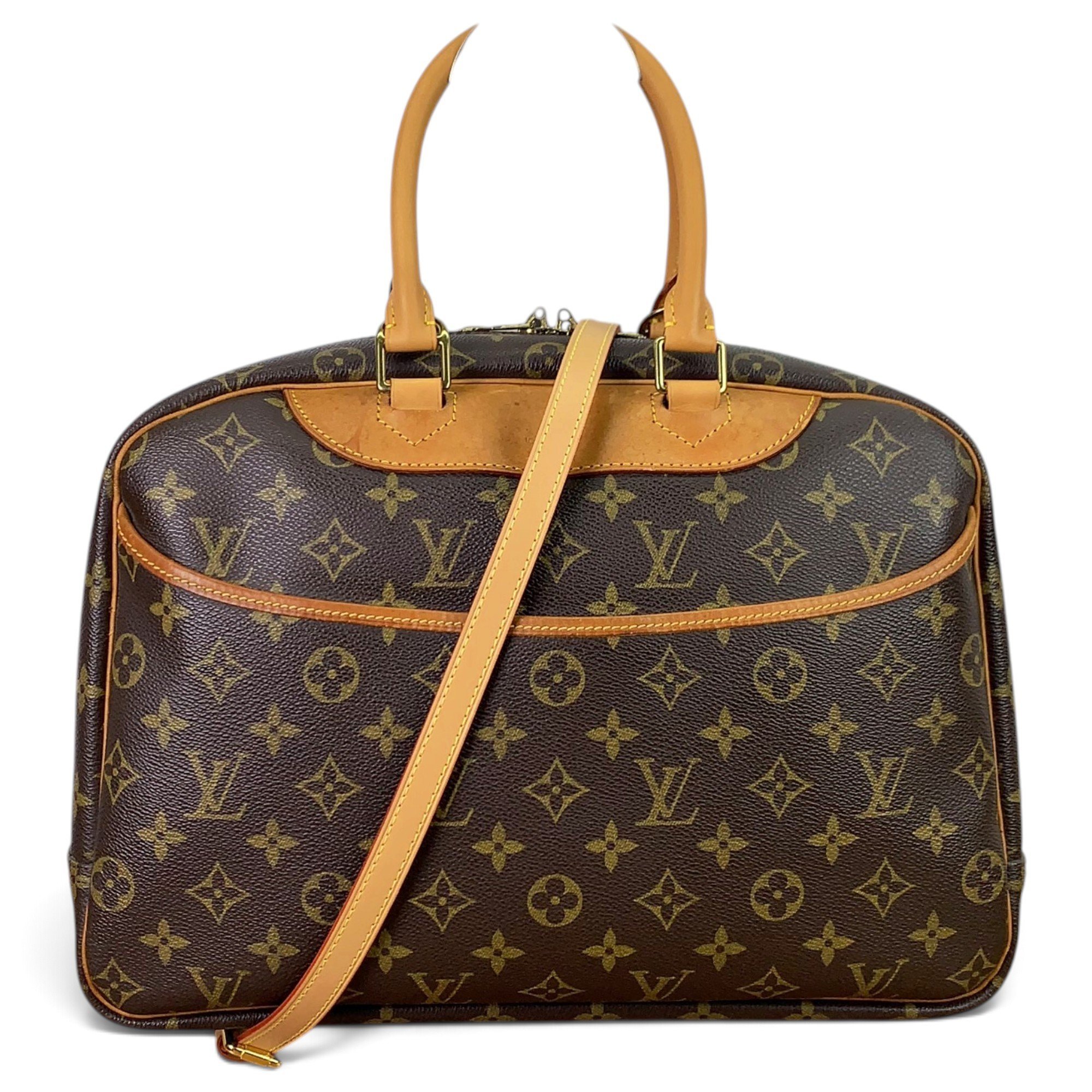 Deauville leather crossbody bag