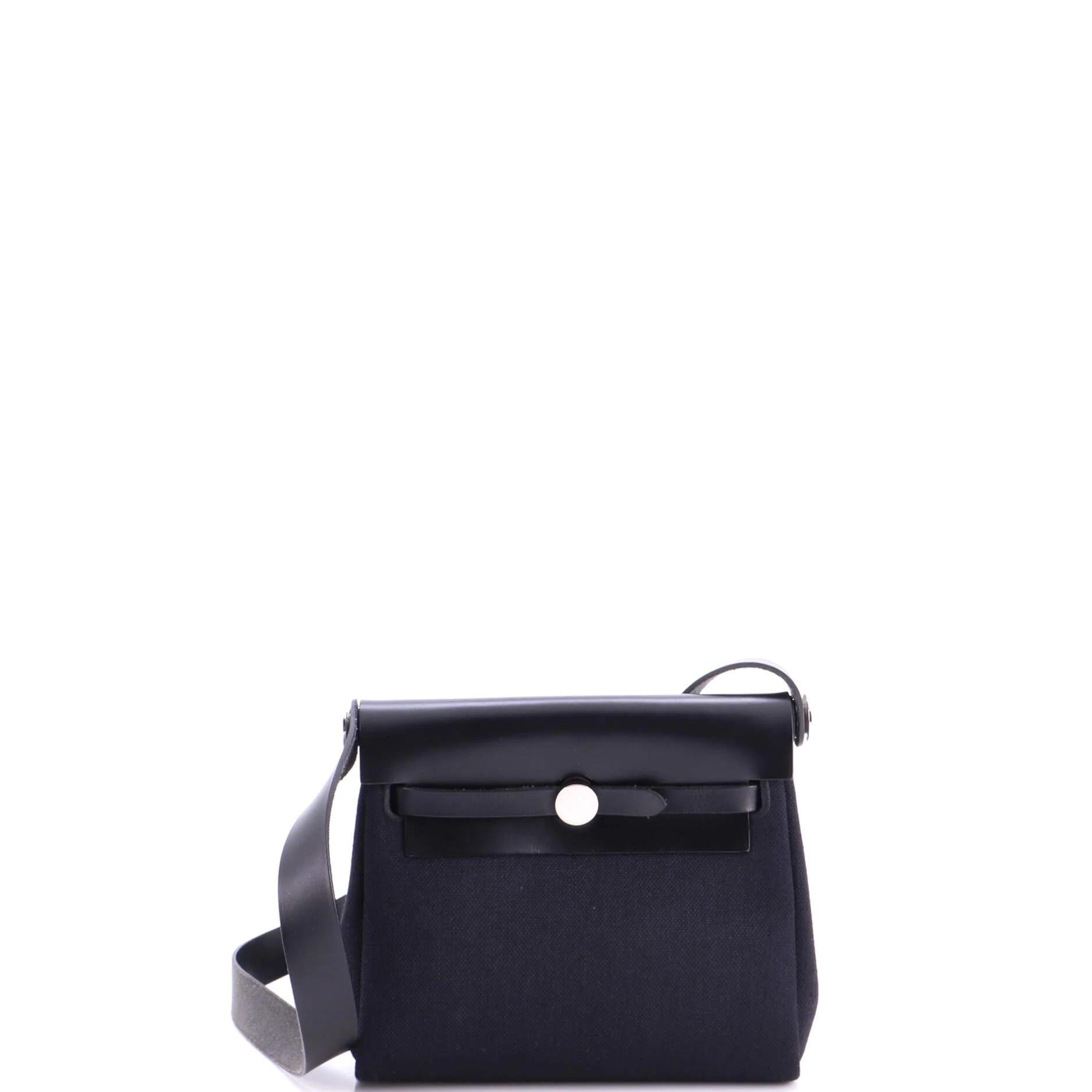 Hermes Herbag Handbag Black 2024