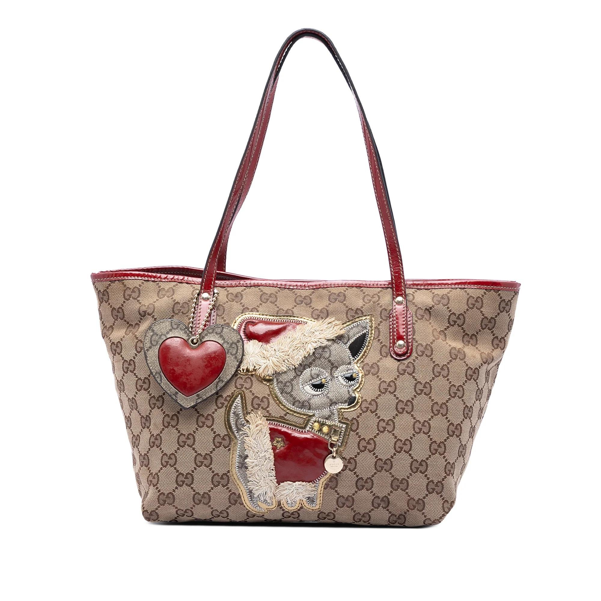 Leather tote
