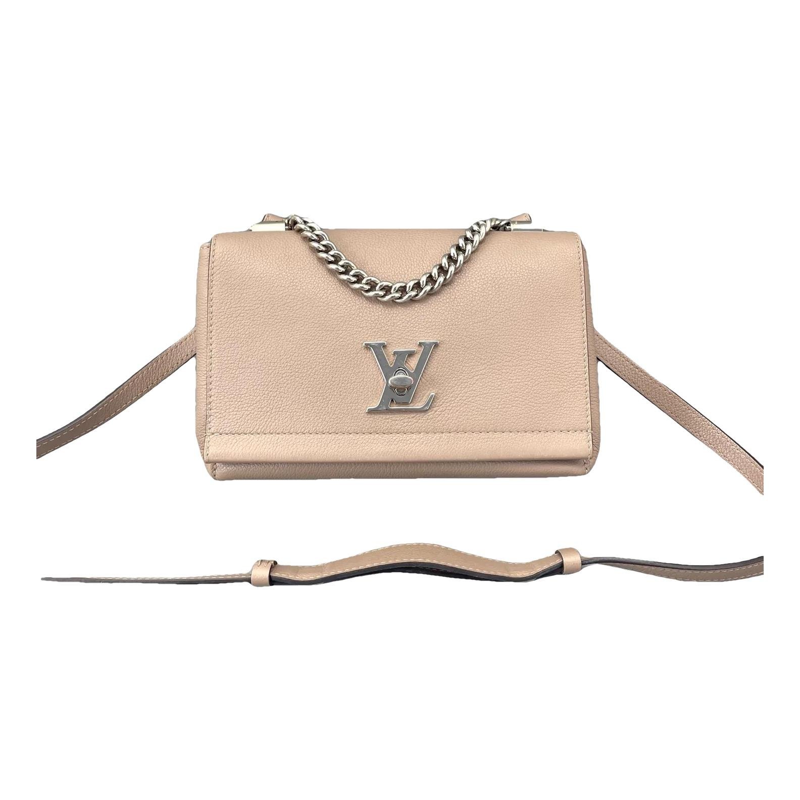Lockme leather mini bag