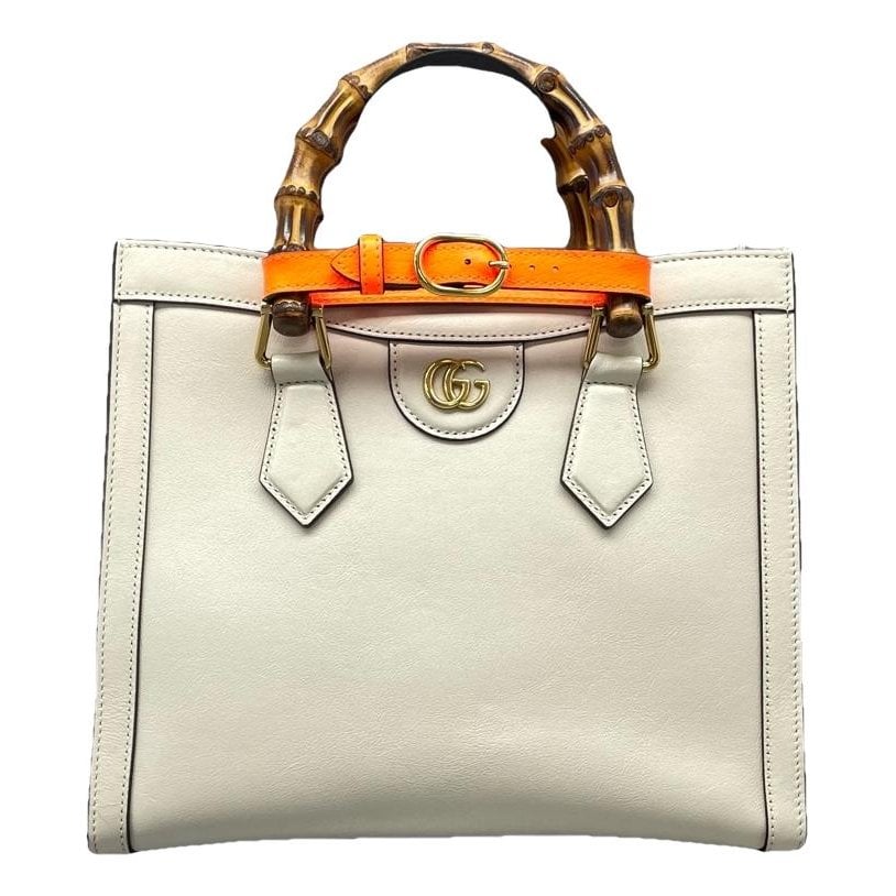 Diana Bamboo leather tote