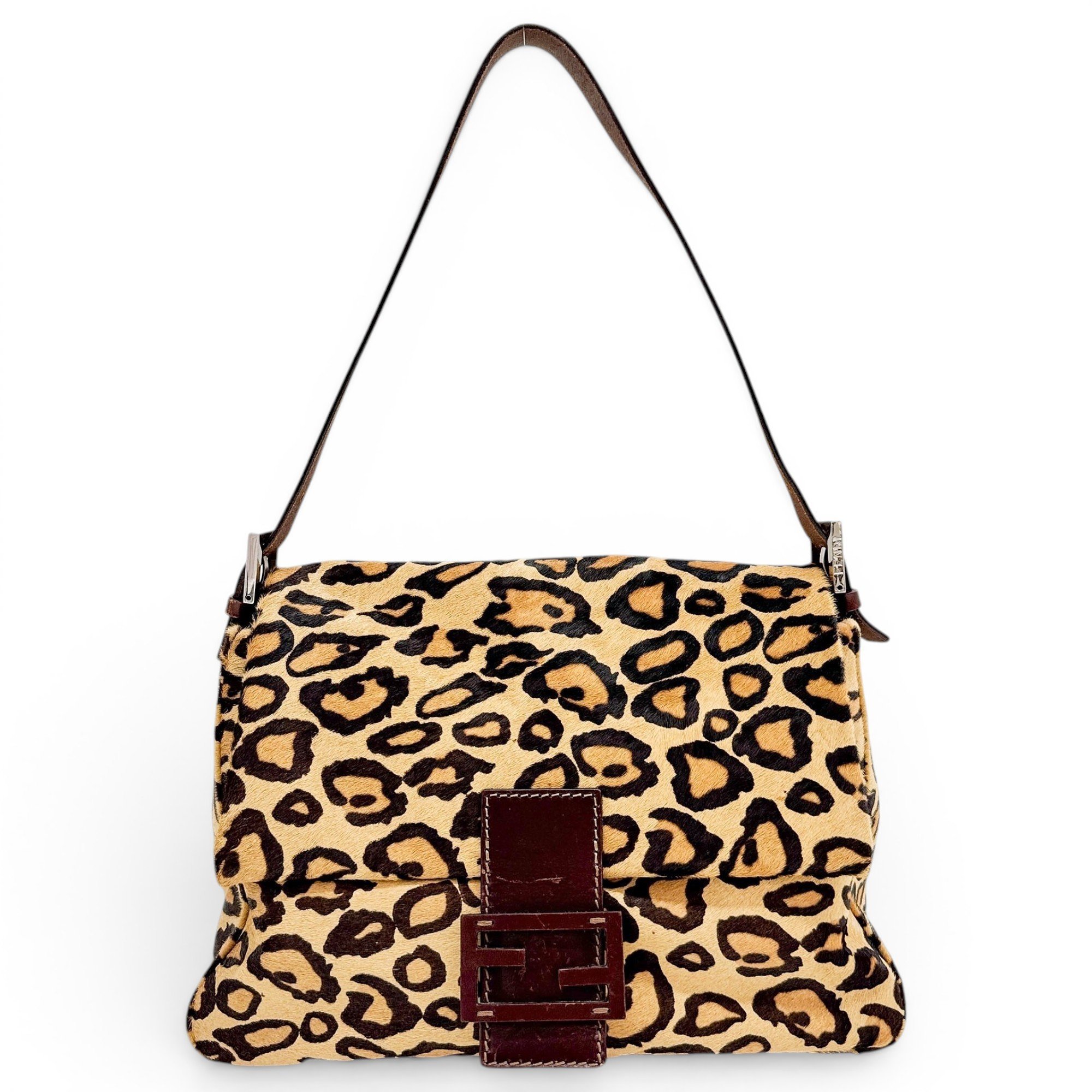 Mamma Baguette pony-style calfskin handbag