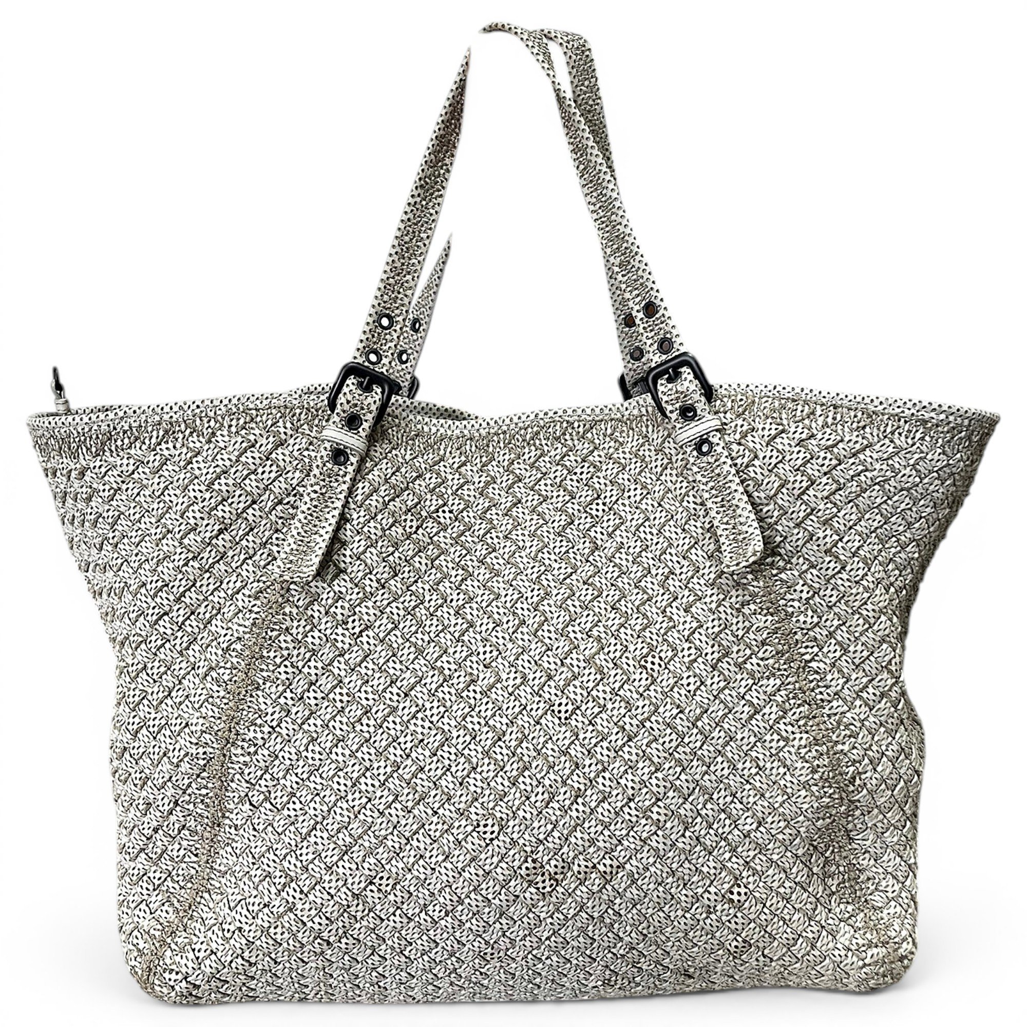 Fourre-Tout leather handbag
