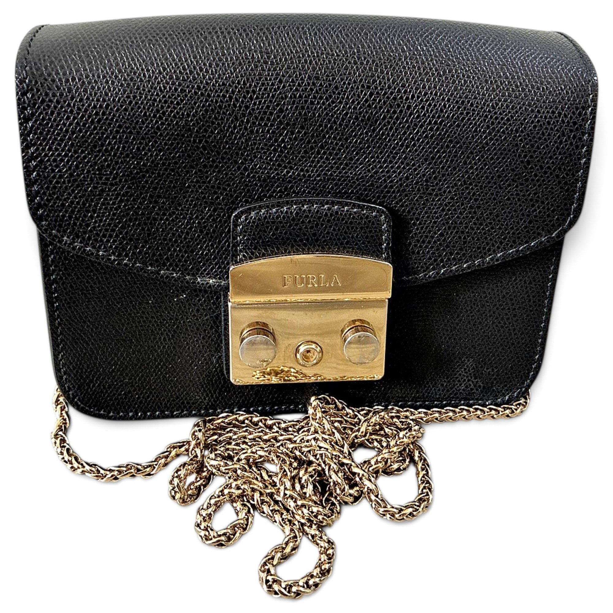 Metropolis leather crossbody bag