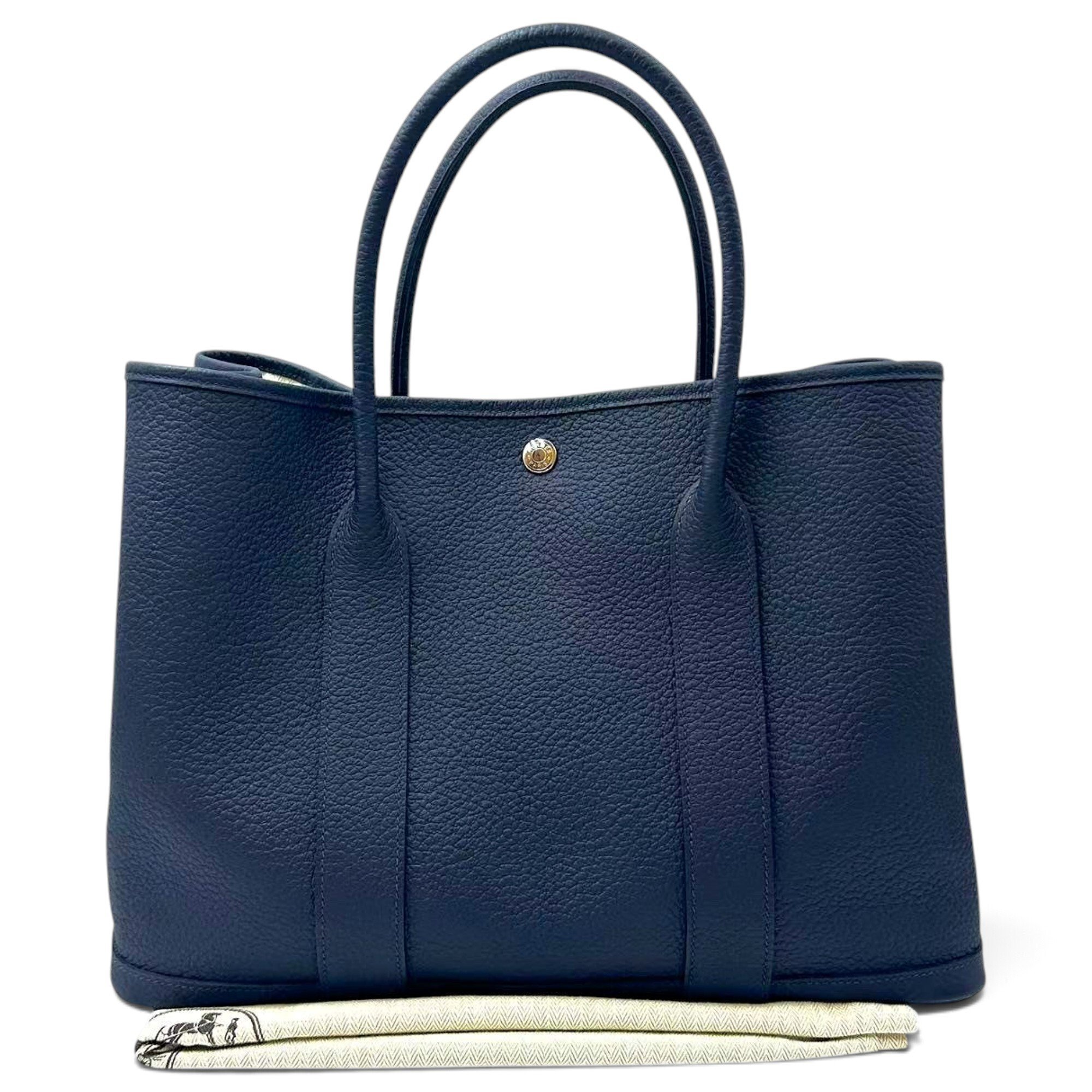 Garden Party leather handbag