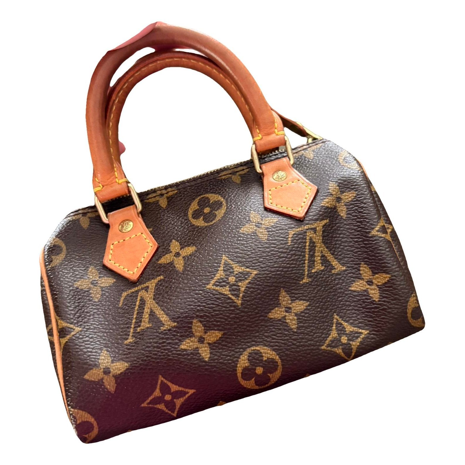 Nano Speedy / Mini HL leather bag
