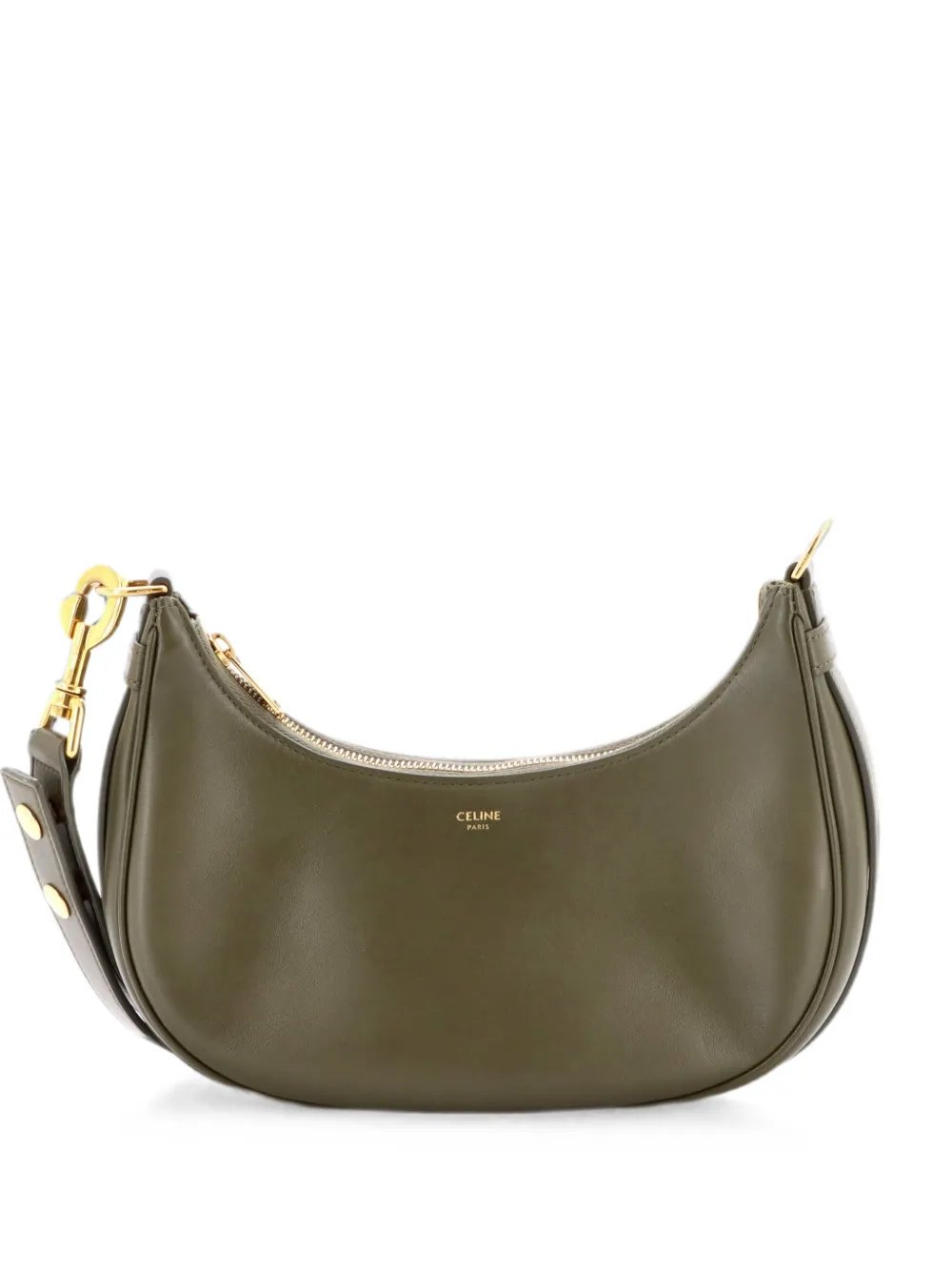 Celine Ava Strap Bag Leather Medium hobo bag
