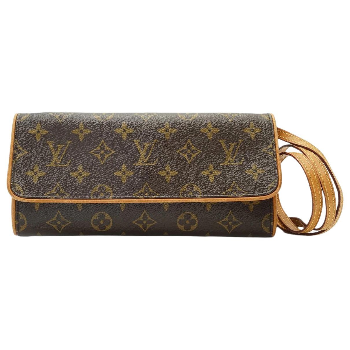 Twin cloth crossbody bag