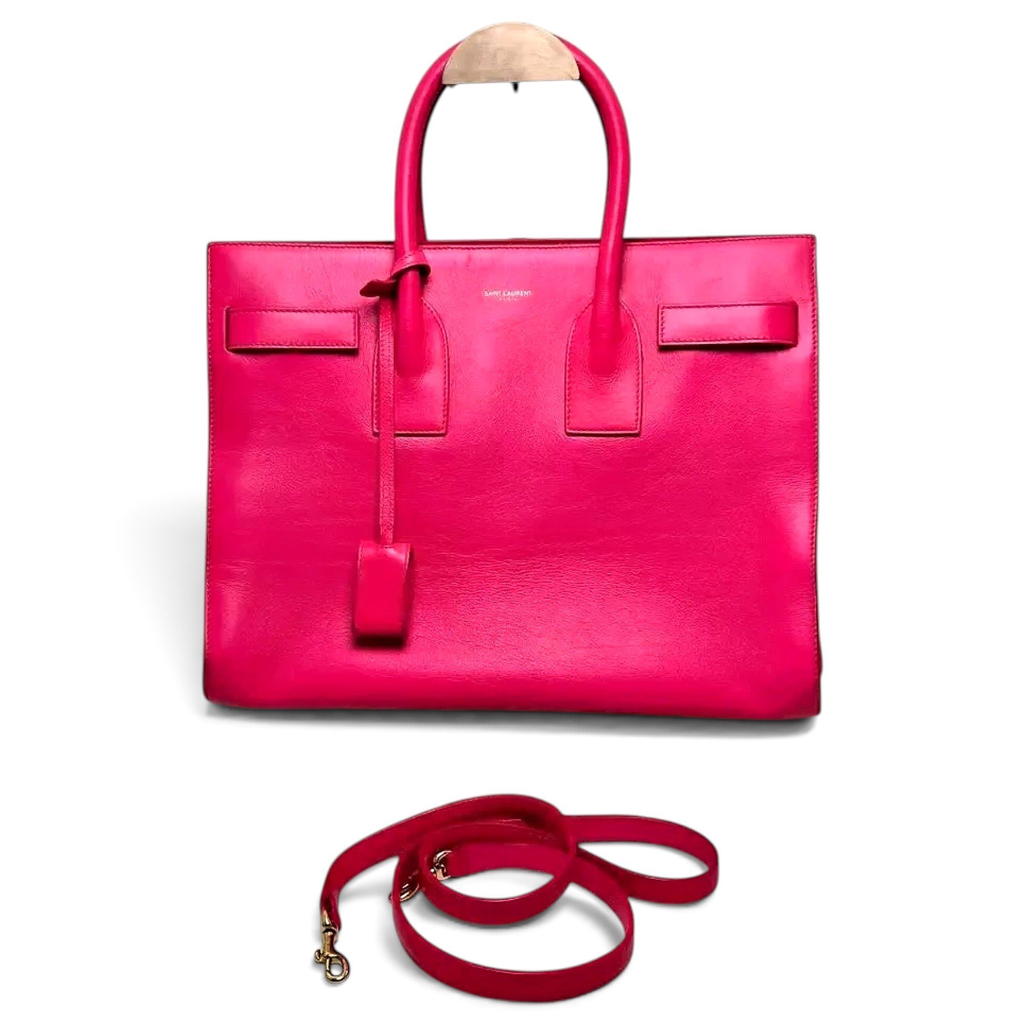 Sac de Jour leather tote