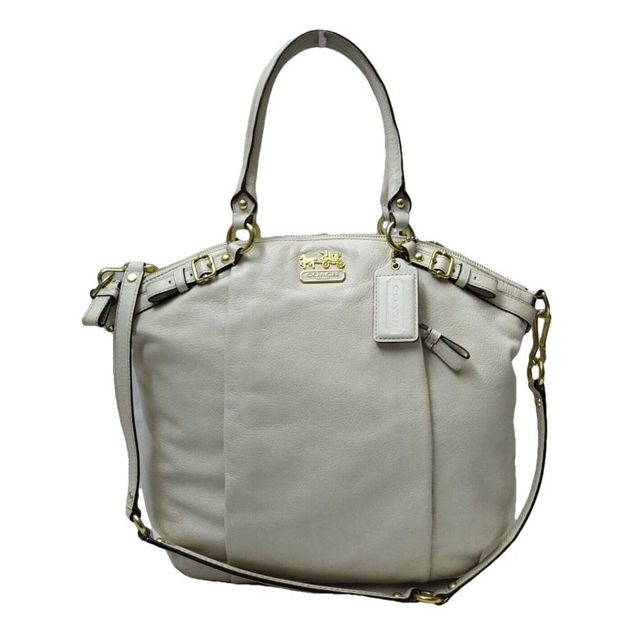 Madison leather satchel