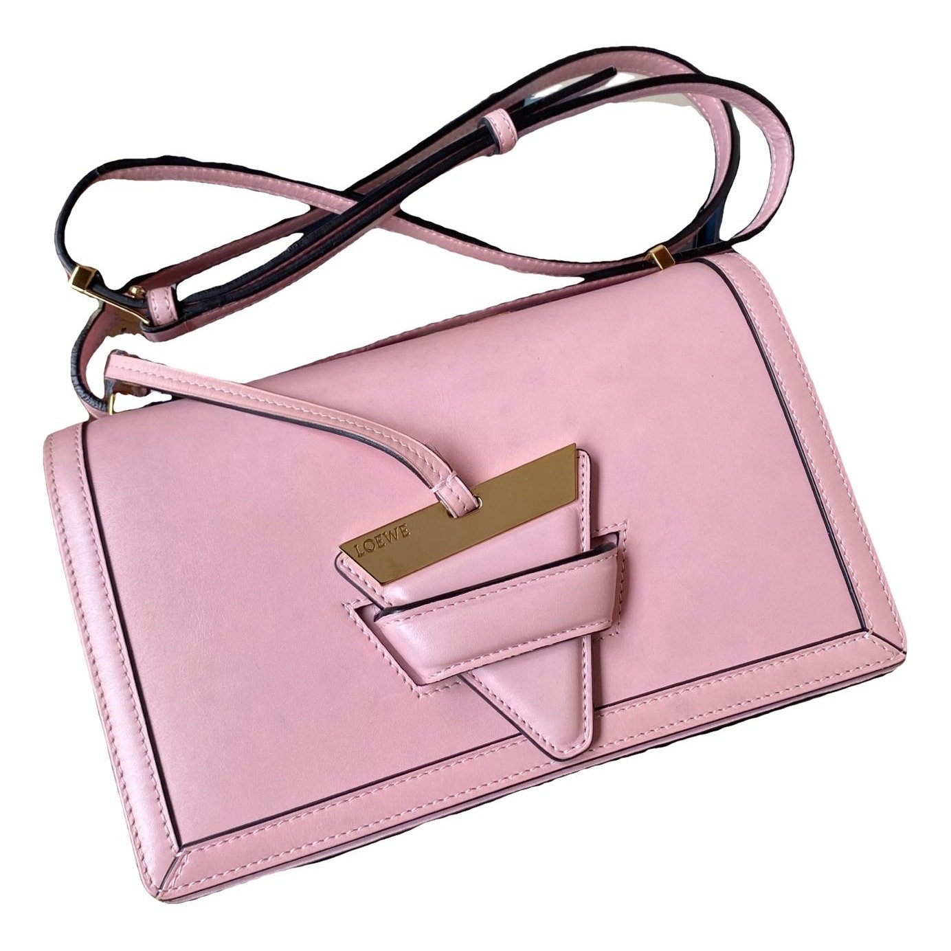 Barcelona leather handbag
