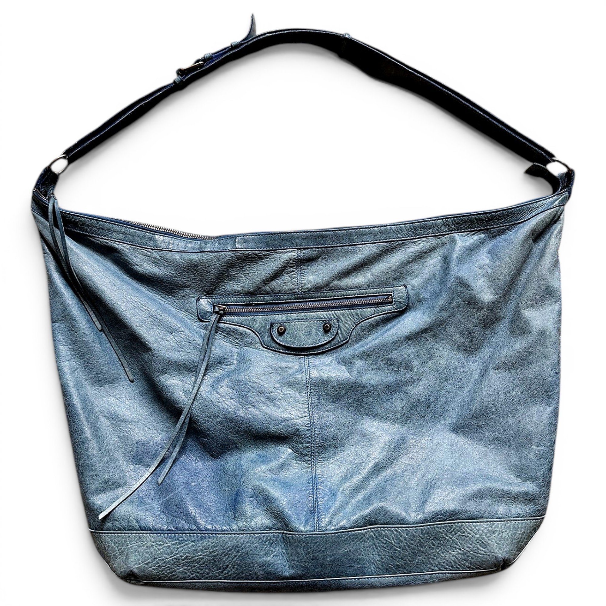 Courier XL leather handbag