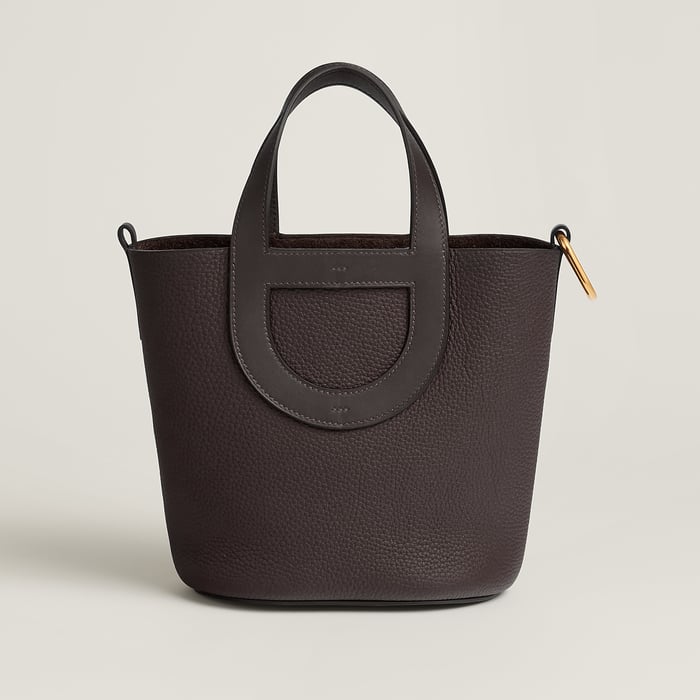 Ébène Hermès In-the-loop 18 Bag
