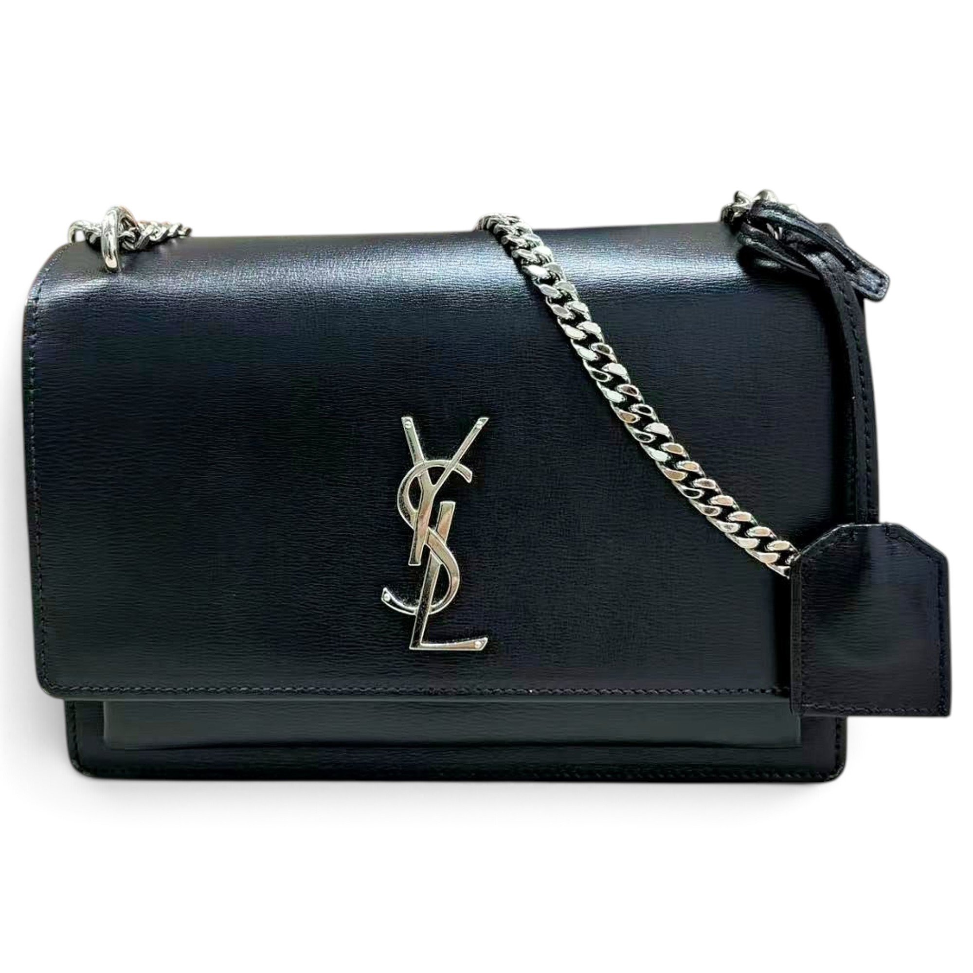 Sunset leather crossbody bag
