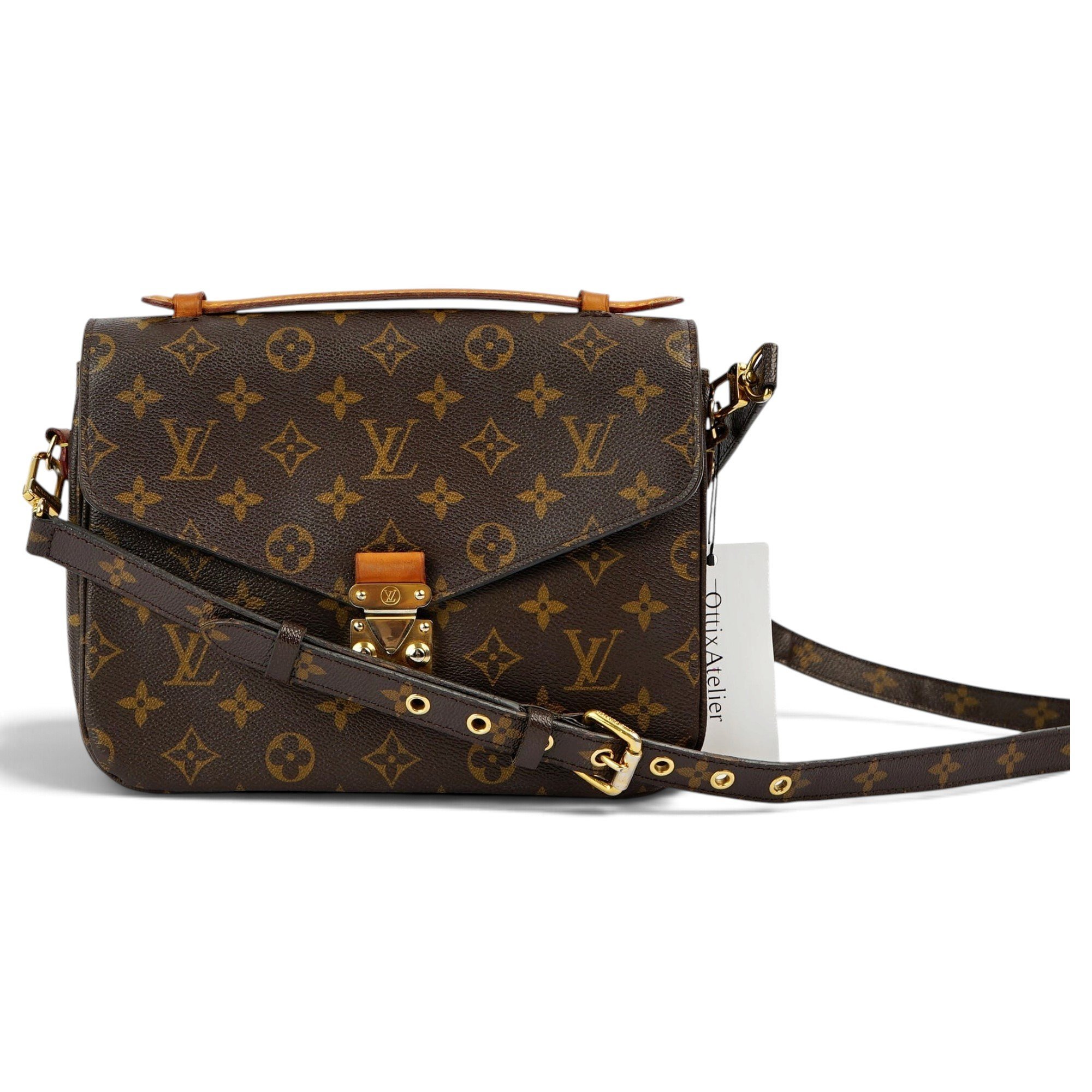 Metis leather crossbody bag