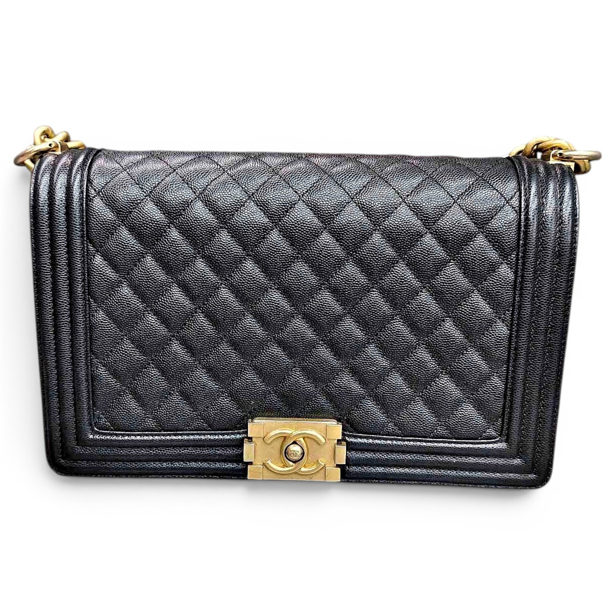 Boy leather crossbody bag