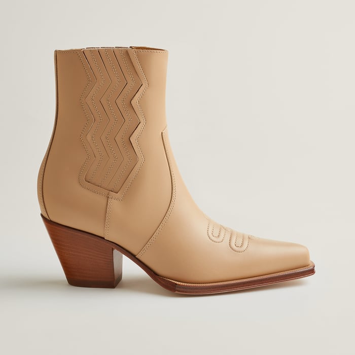 Beige Natura Vegas Ankle Boot