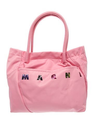 Marni Leather Top Handle Bag