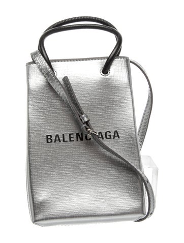 Balenciaga Leather Shopping Tote Mini