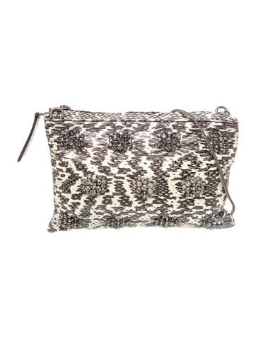 Snakeskin Shoulder Bag