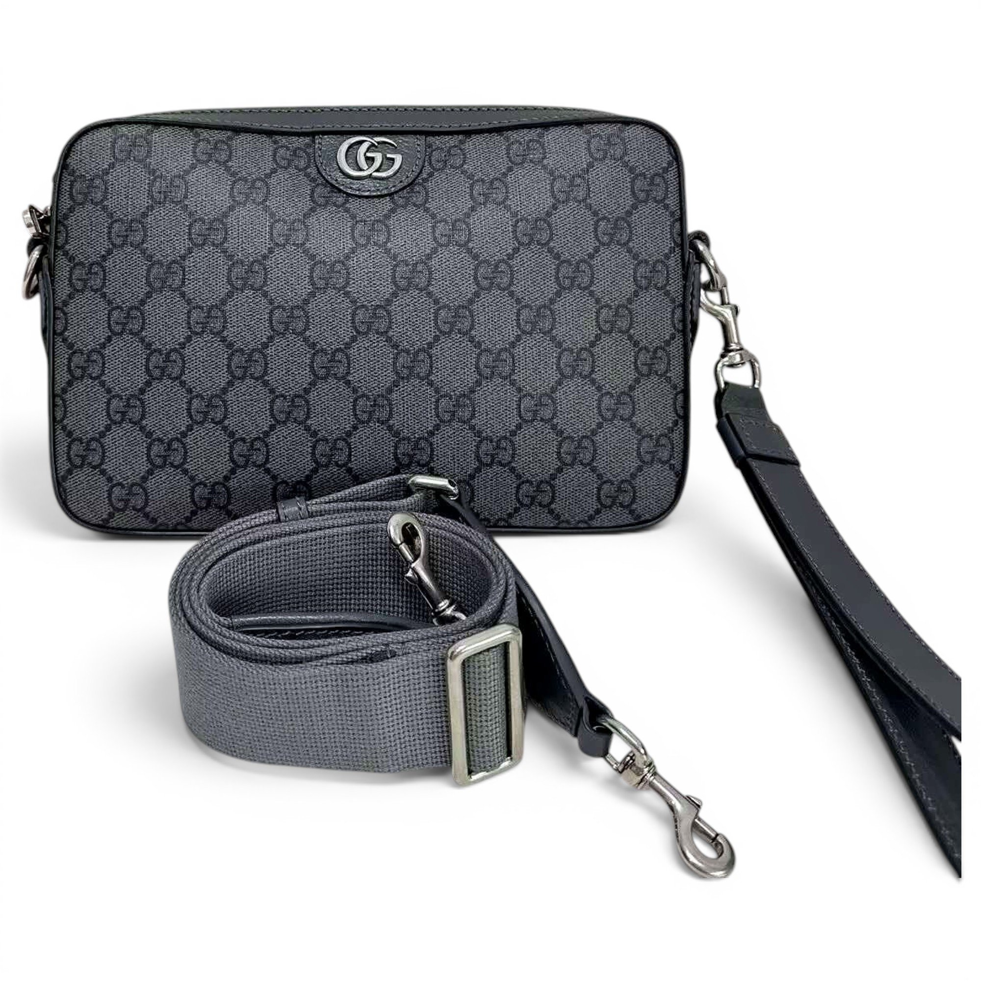 Ophidia leather crossbody bag