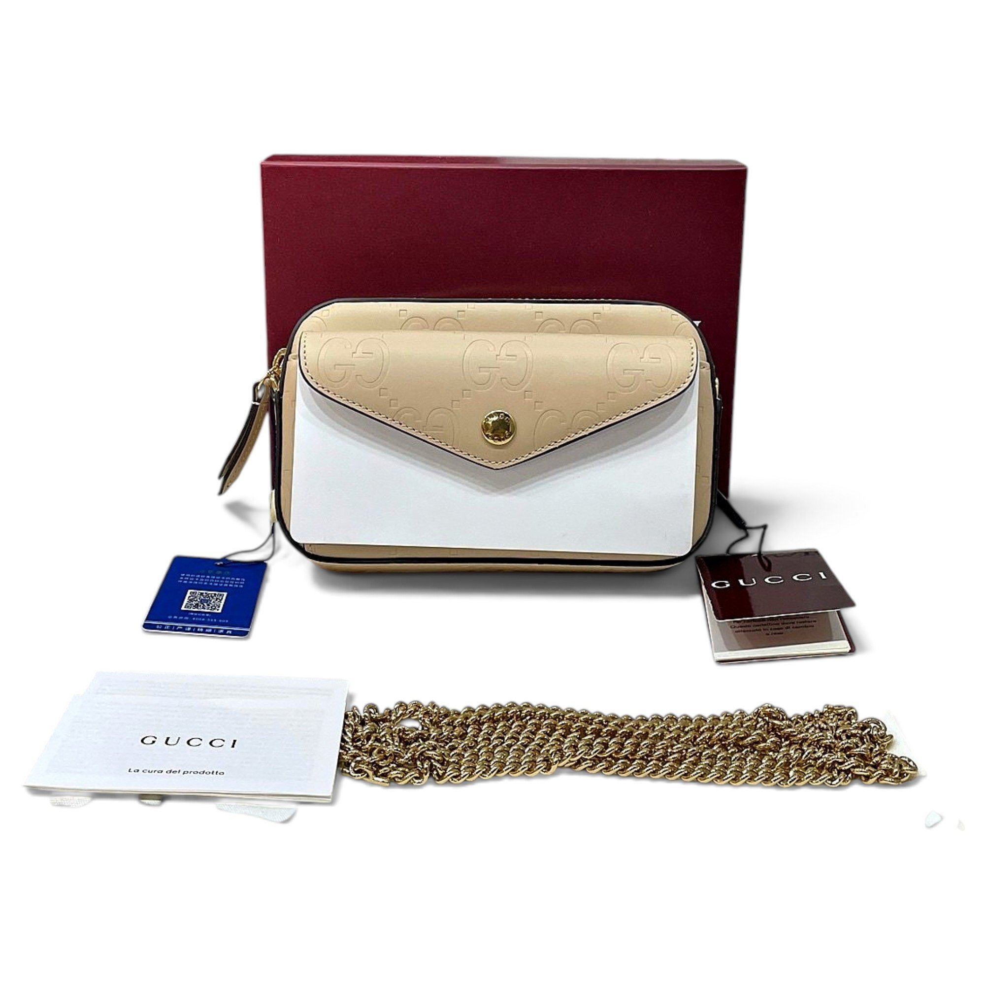Leather crossbody bag