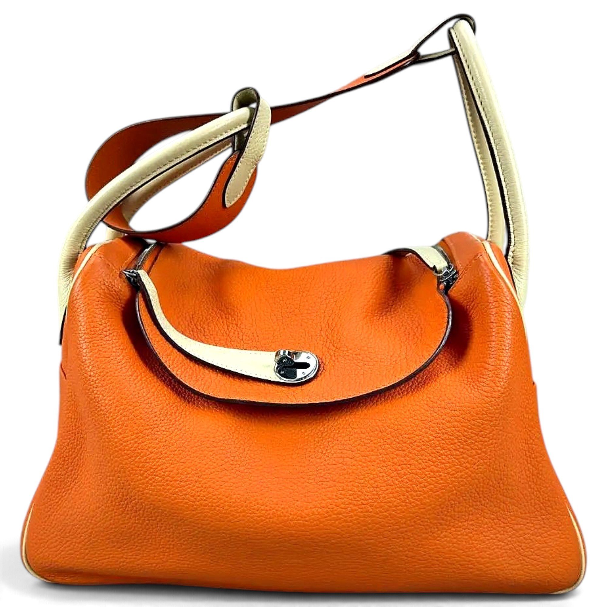 Lindy leather handbag