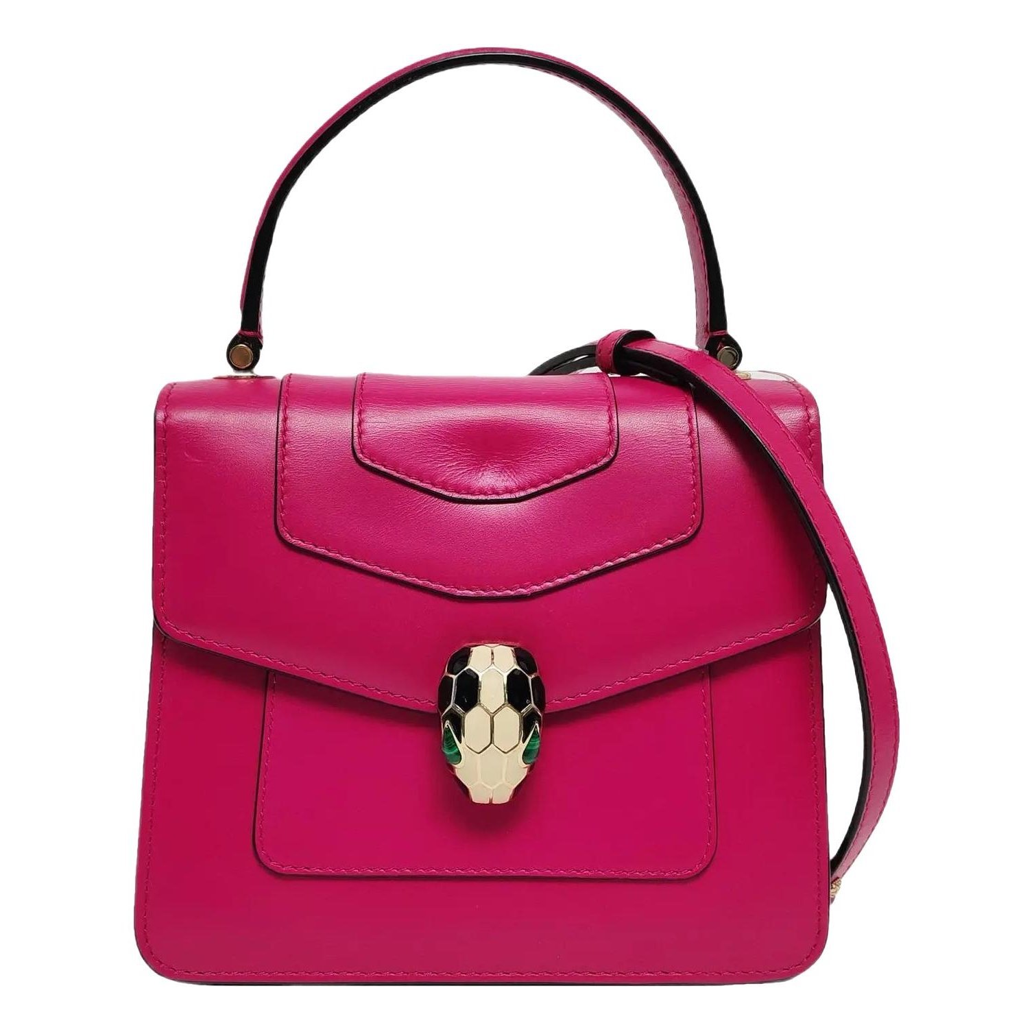 Serpenti leather crossbody bag