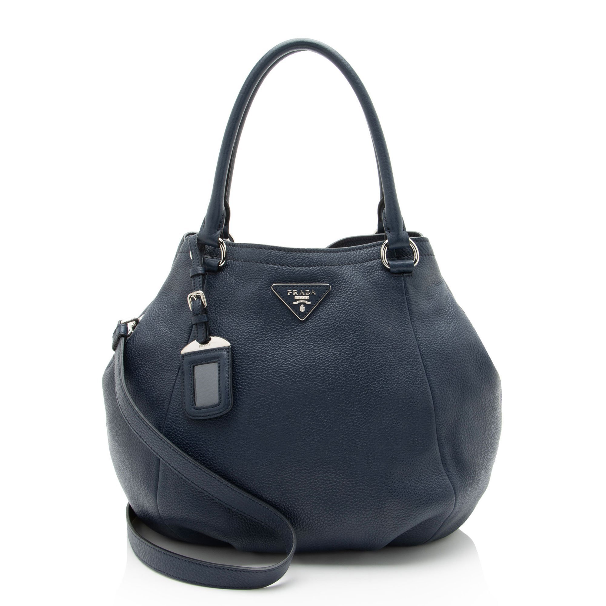 Leather tote