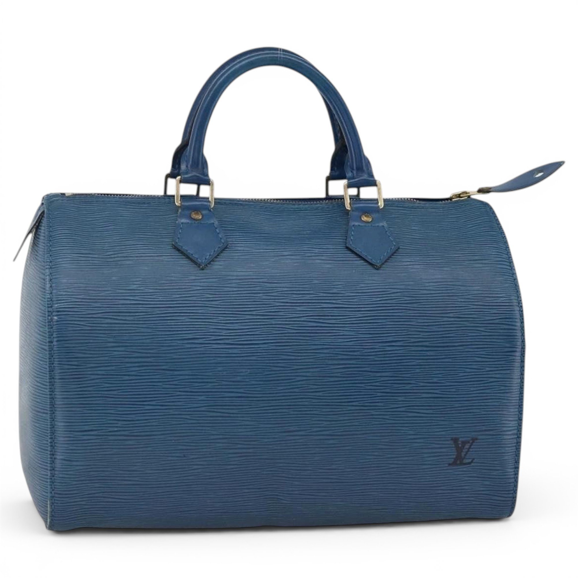 Speedy leather bowling bag