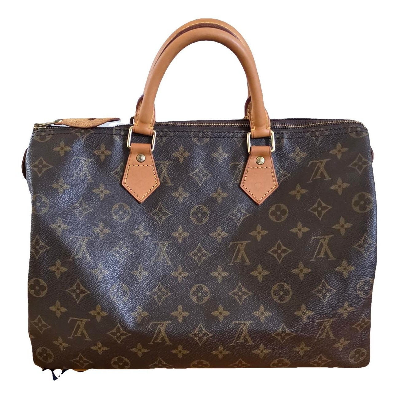 Speedy leather handbag