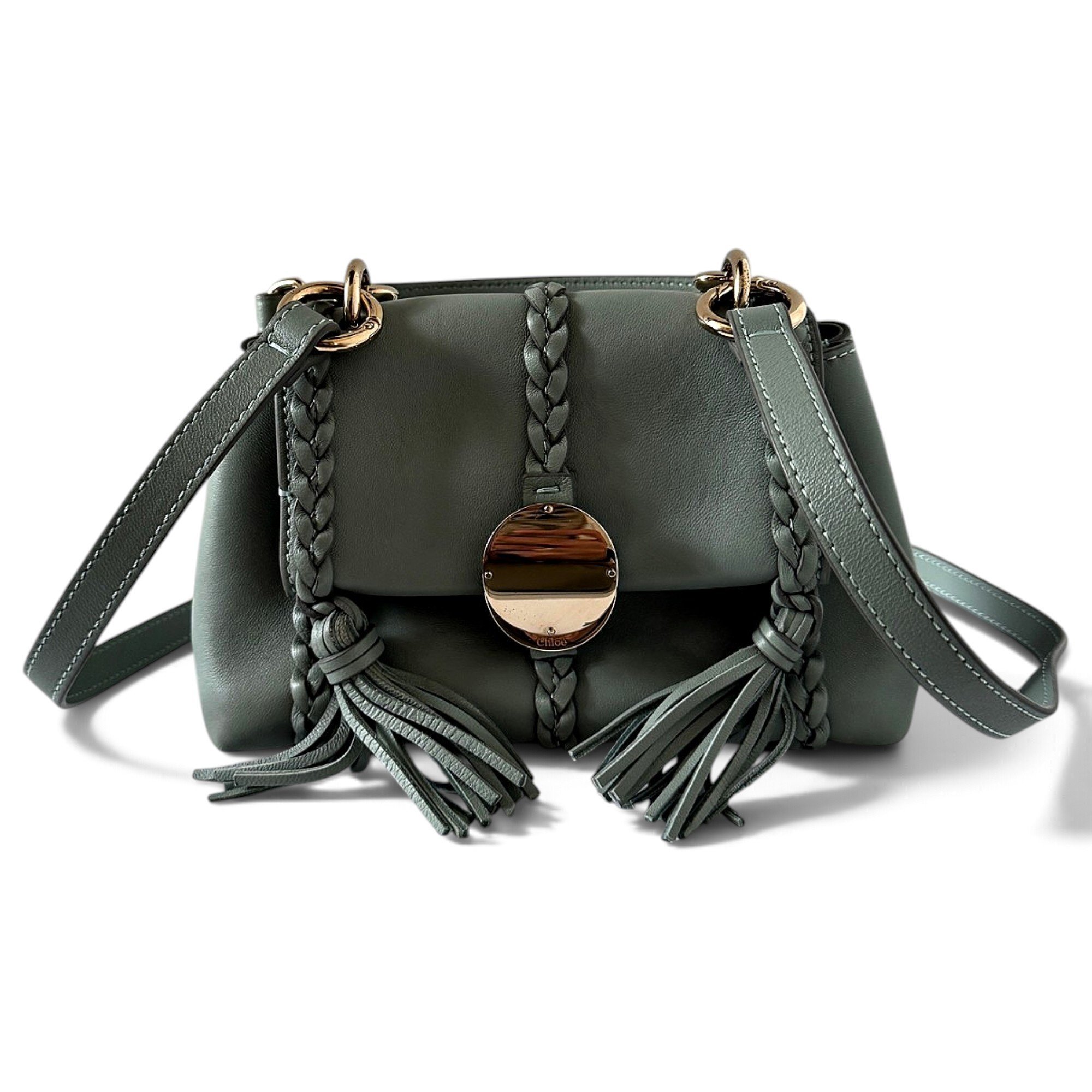 Penelope leather handbag
