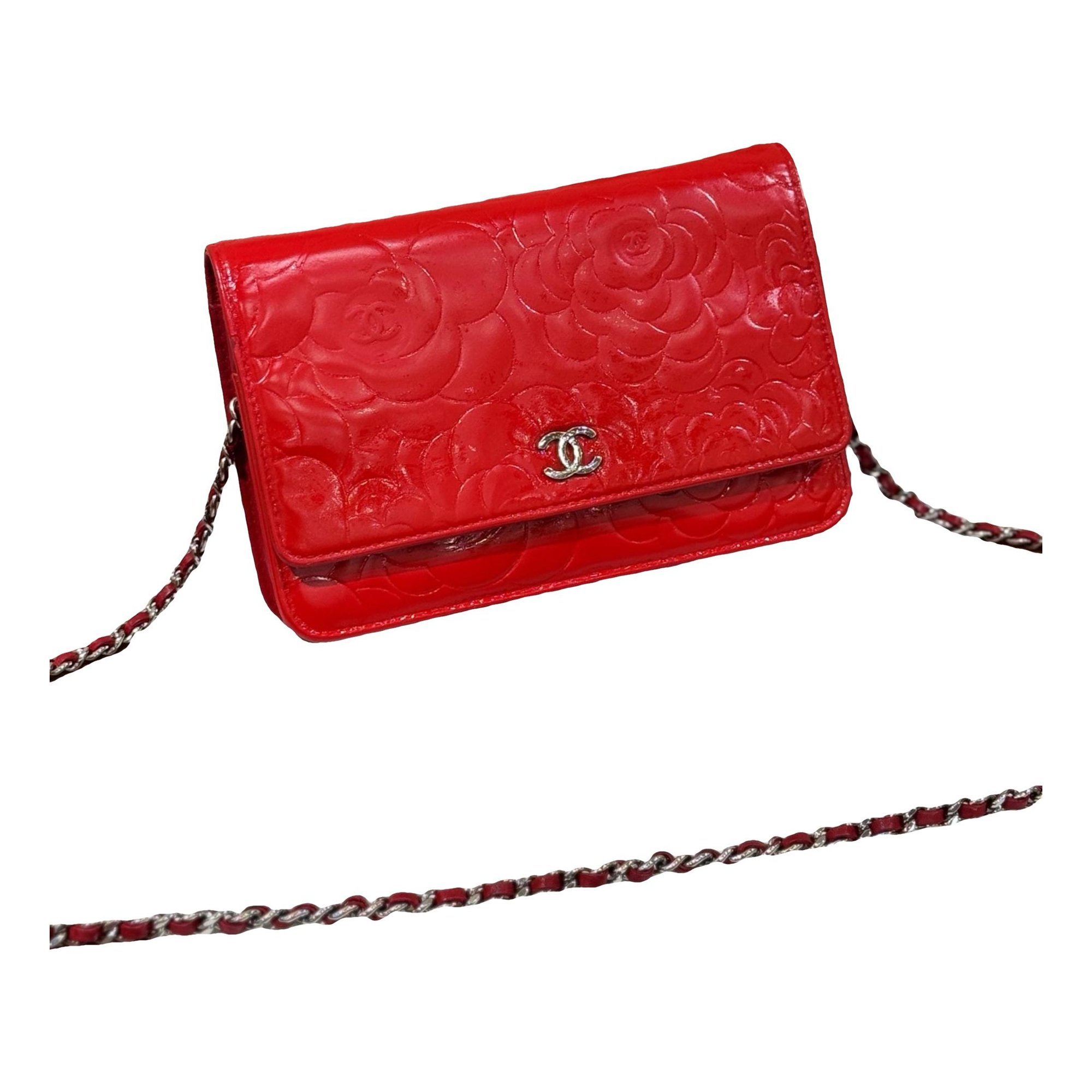 Wallet On Chain Timeless/Classique leather crossbody bag