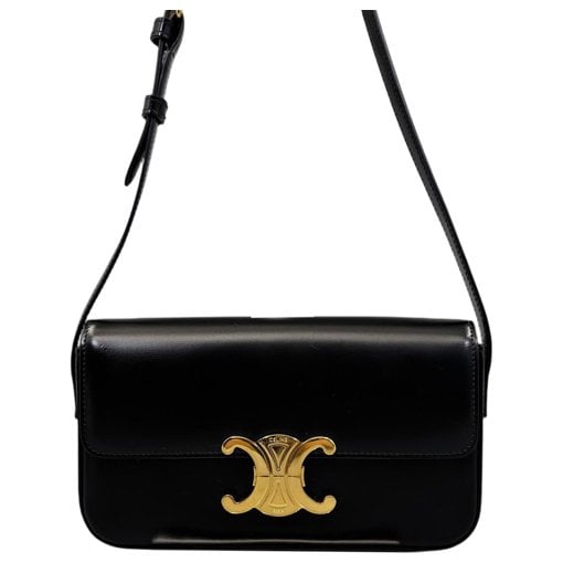 Celine Triomphe leather handbag