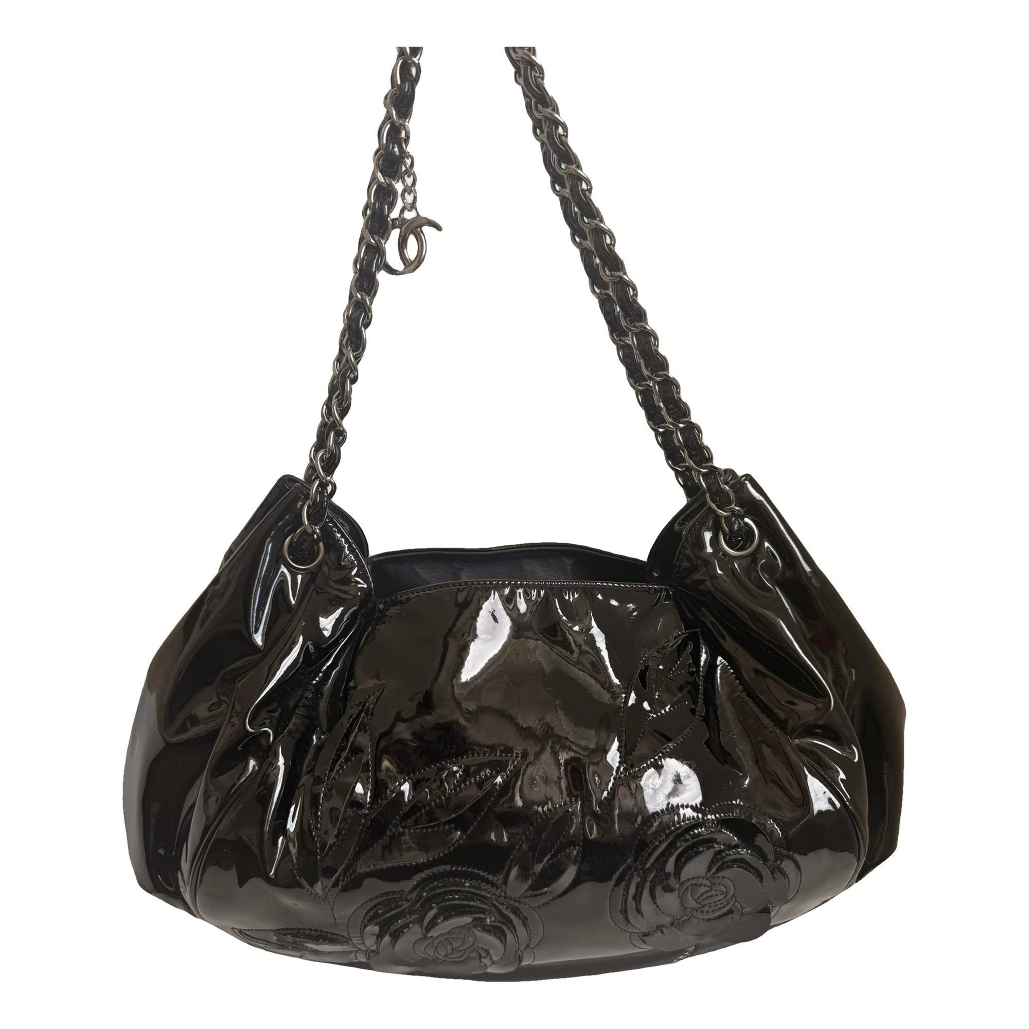 Patent leather bag