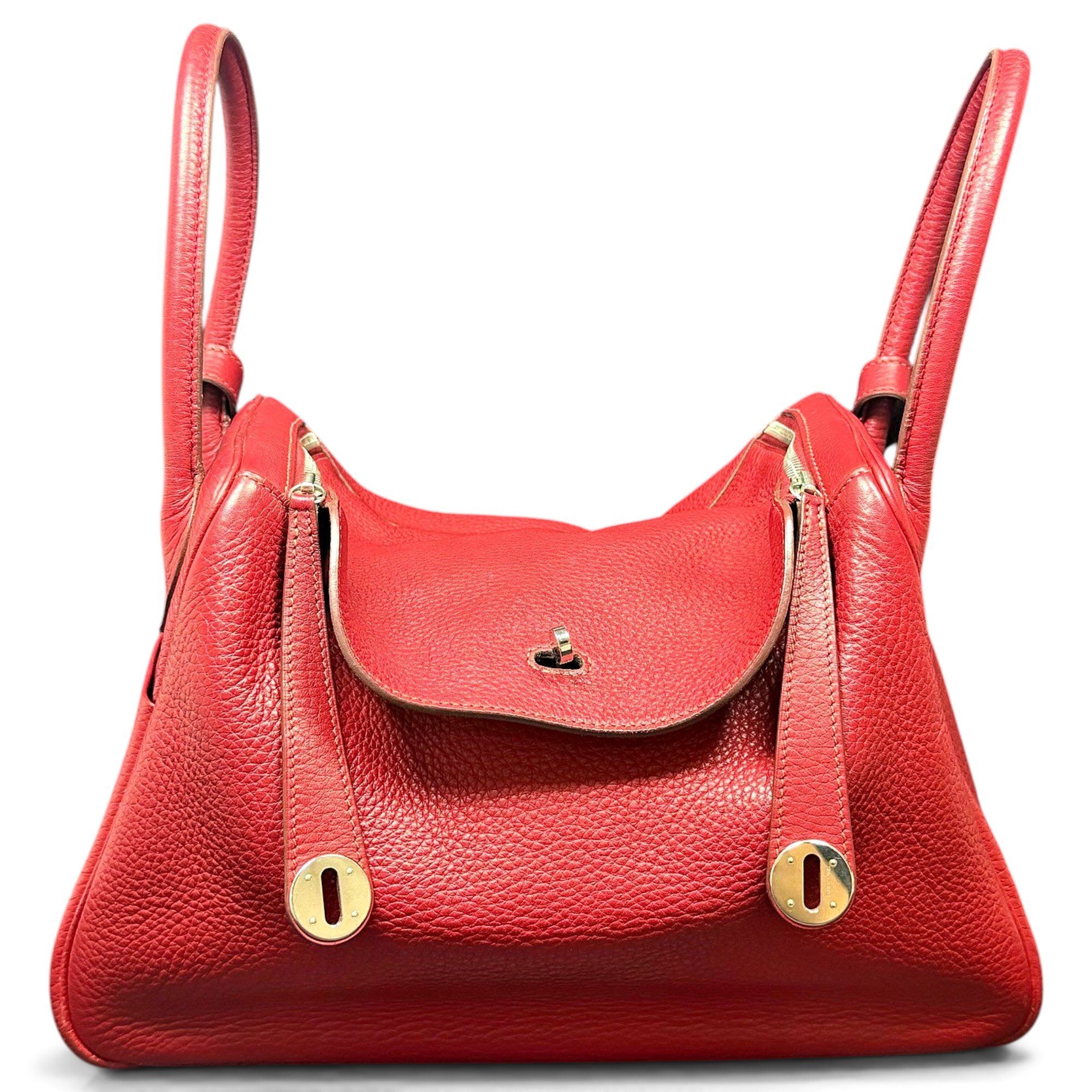 Lindy leather handbag