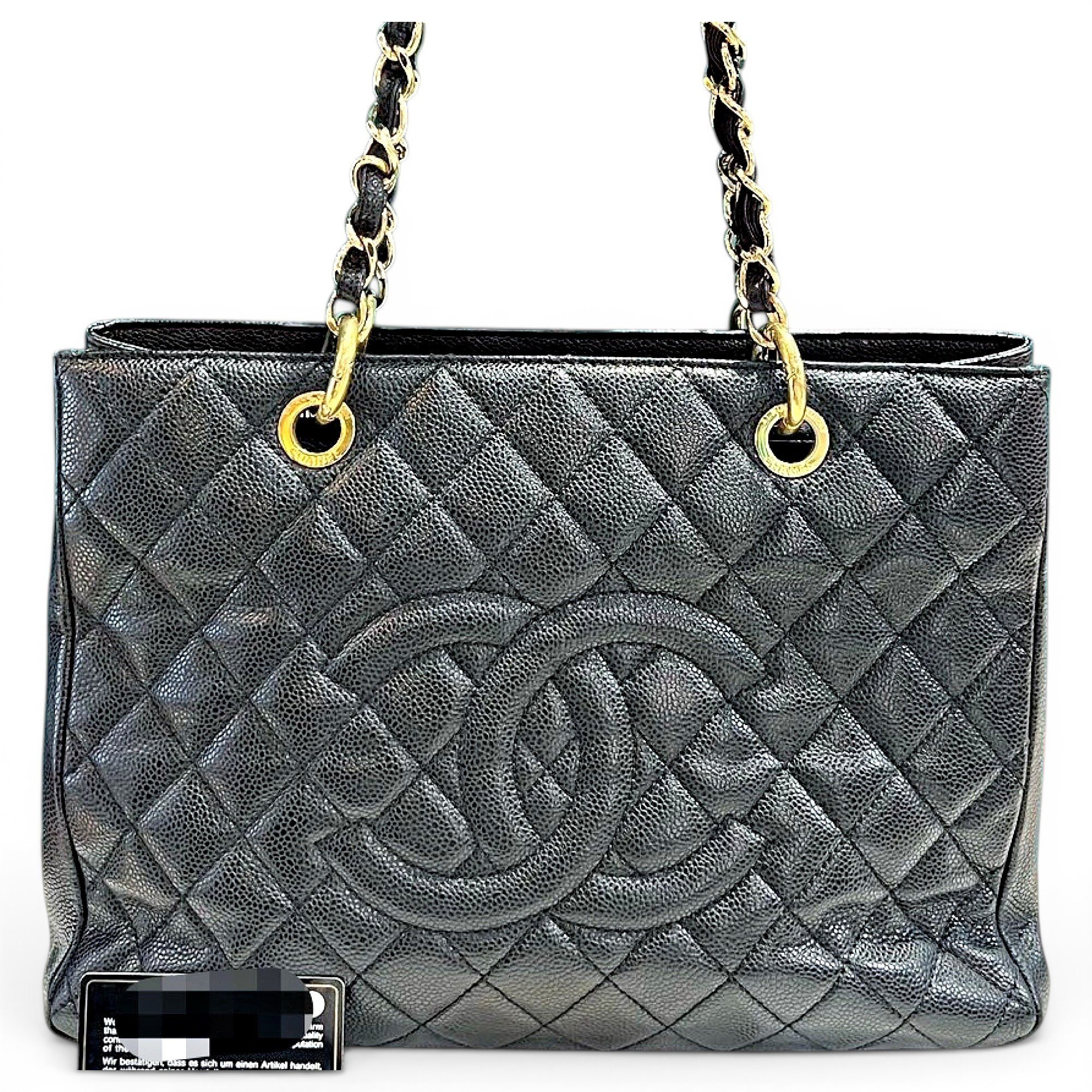 Petite Shopping Tote leather tote