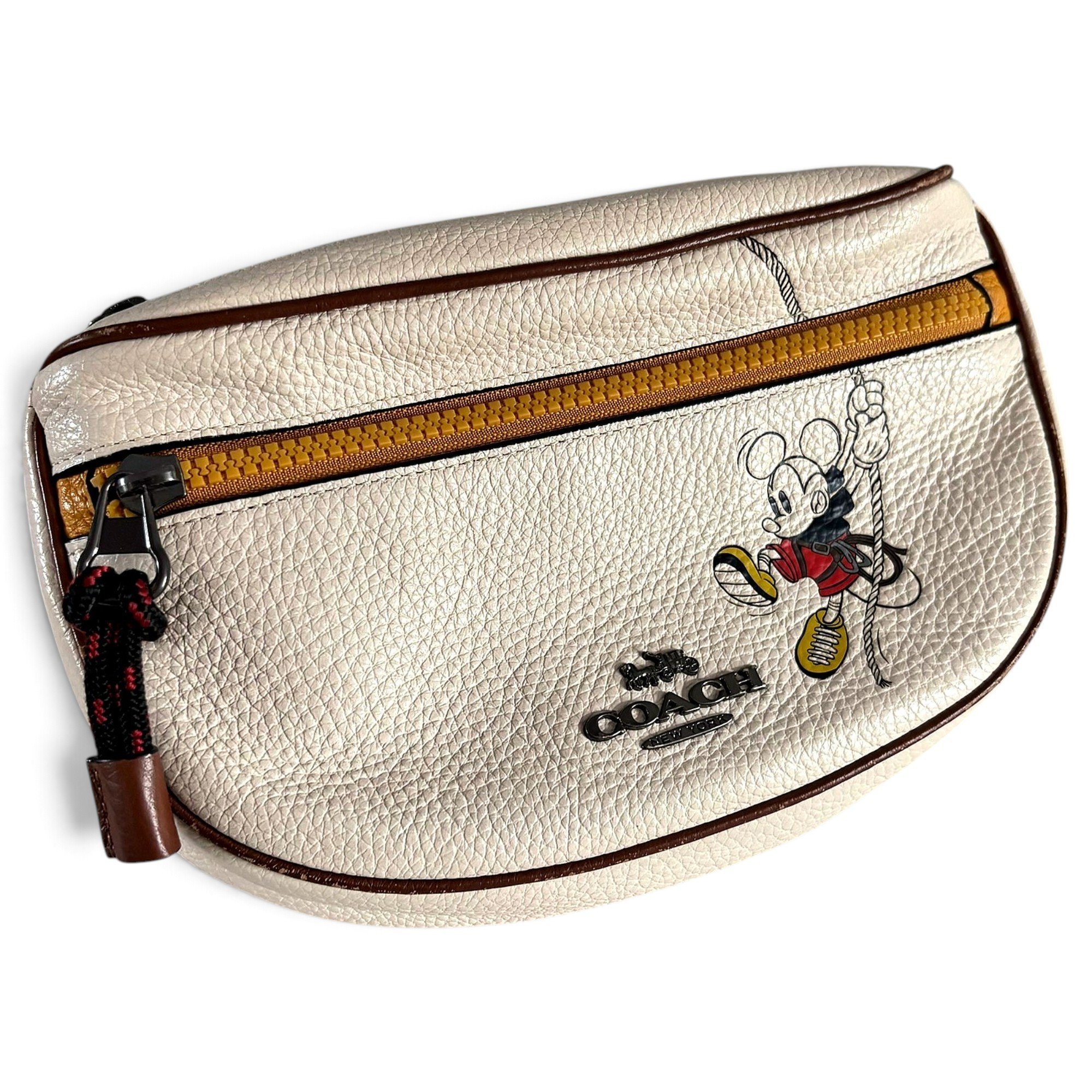  Disney collection leather handbag