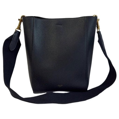 Seau Sangle leather handbag