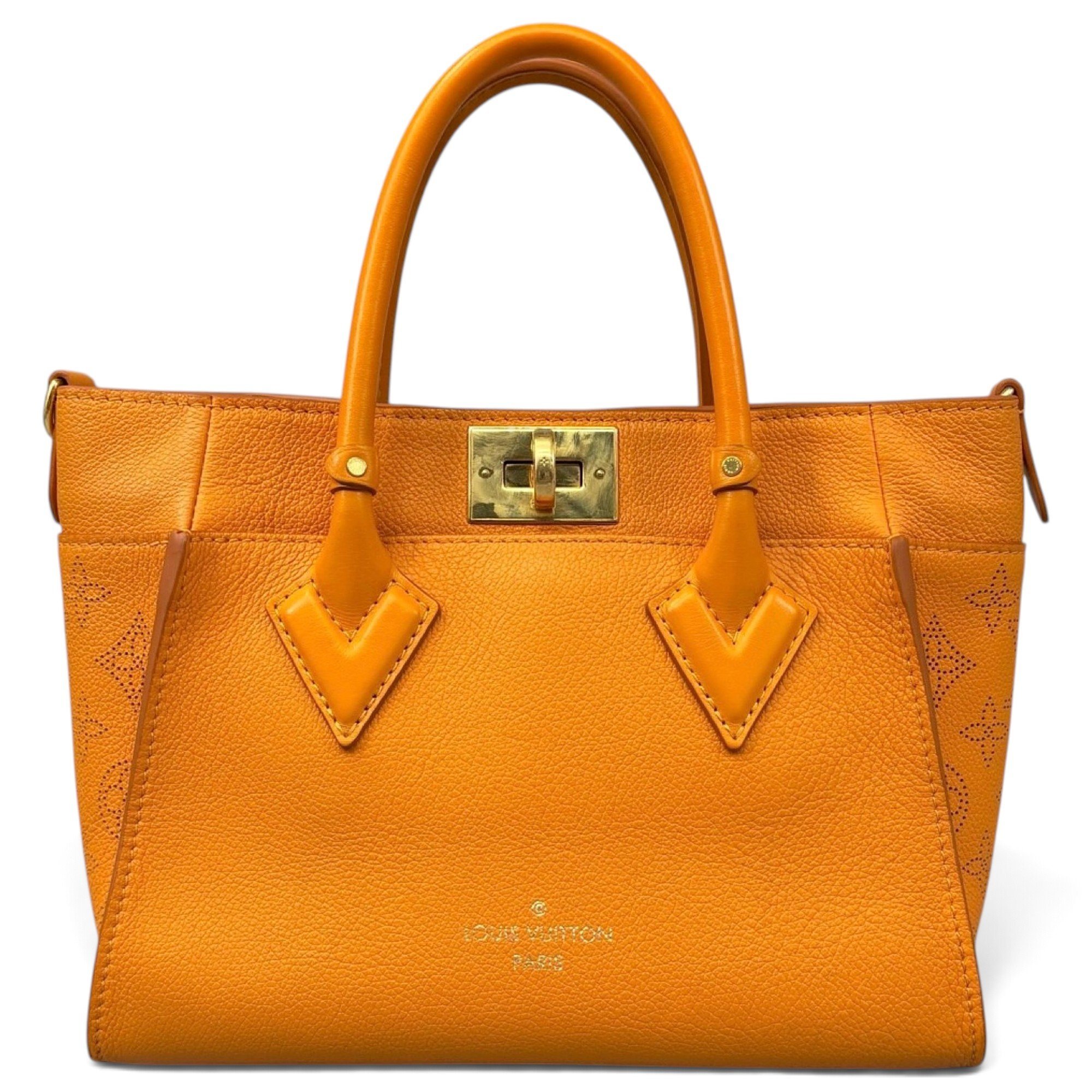 On My Side leather handbag
