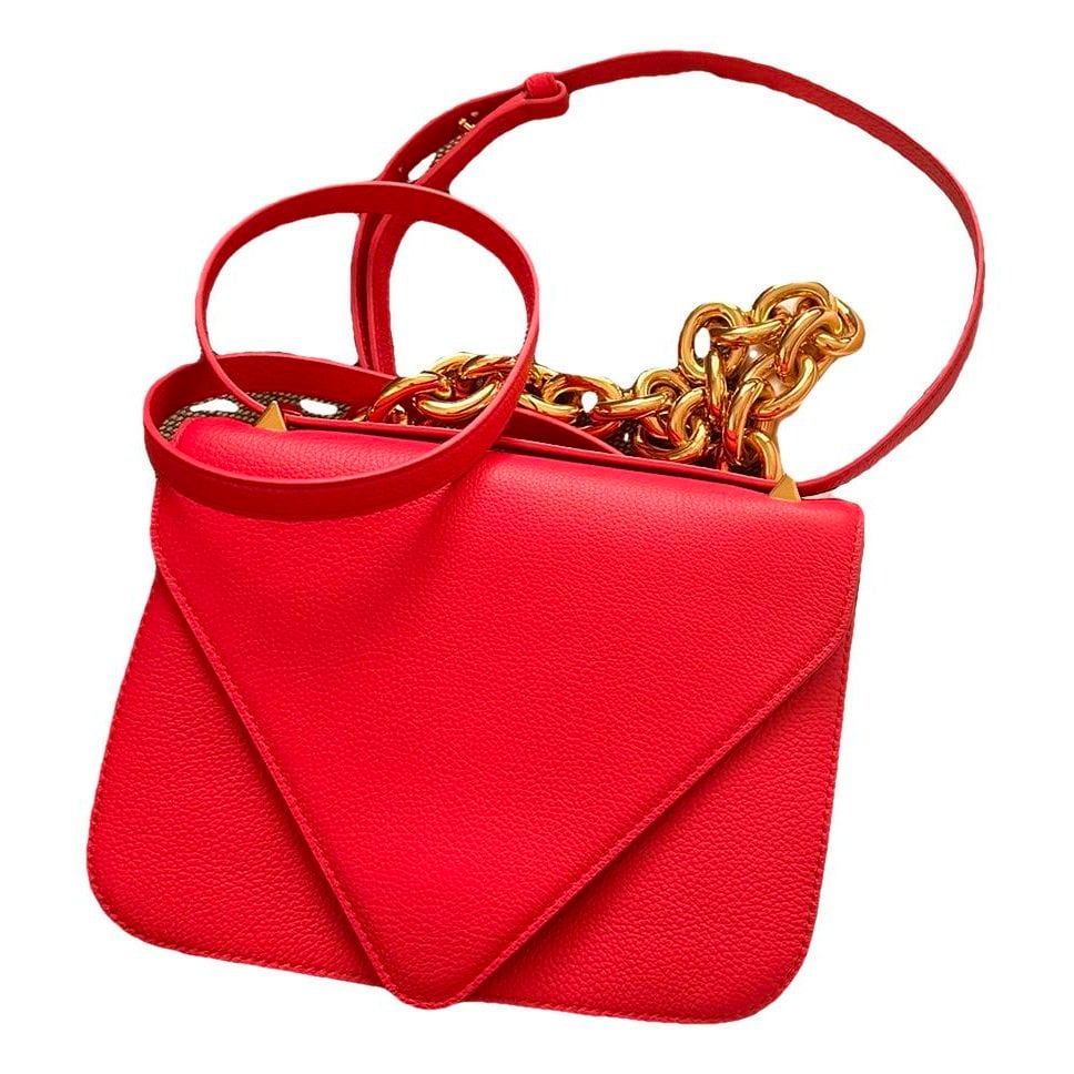 Mount leather crossbody bag