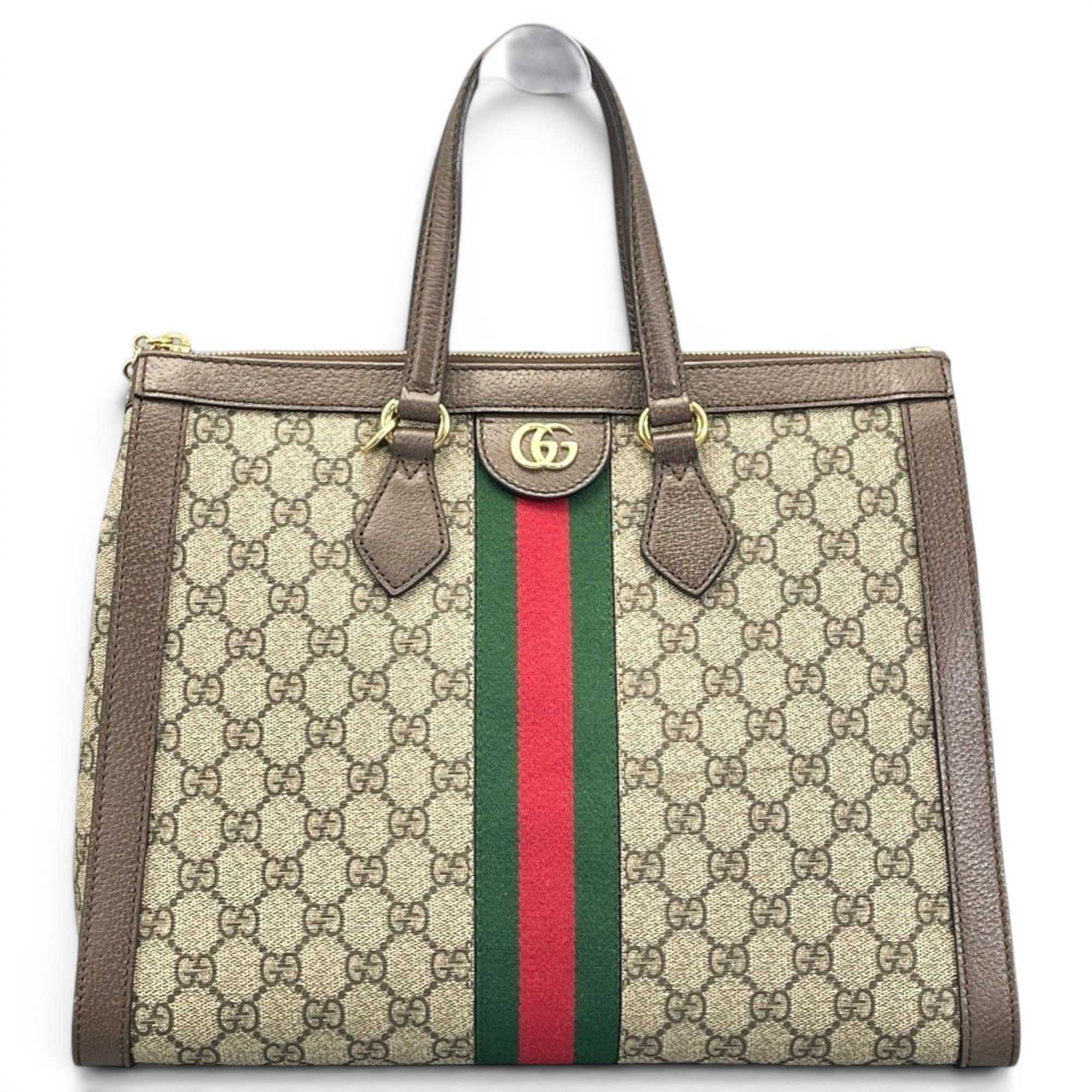 Ophidia Top Handle cloth handbag