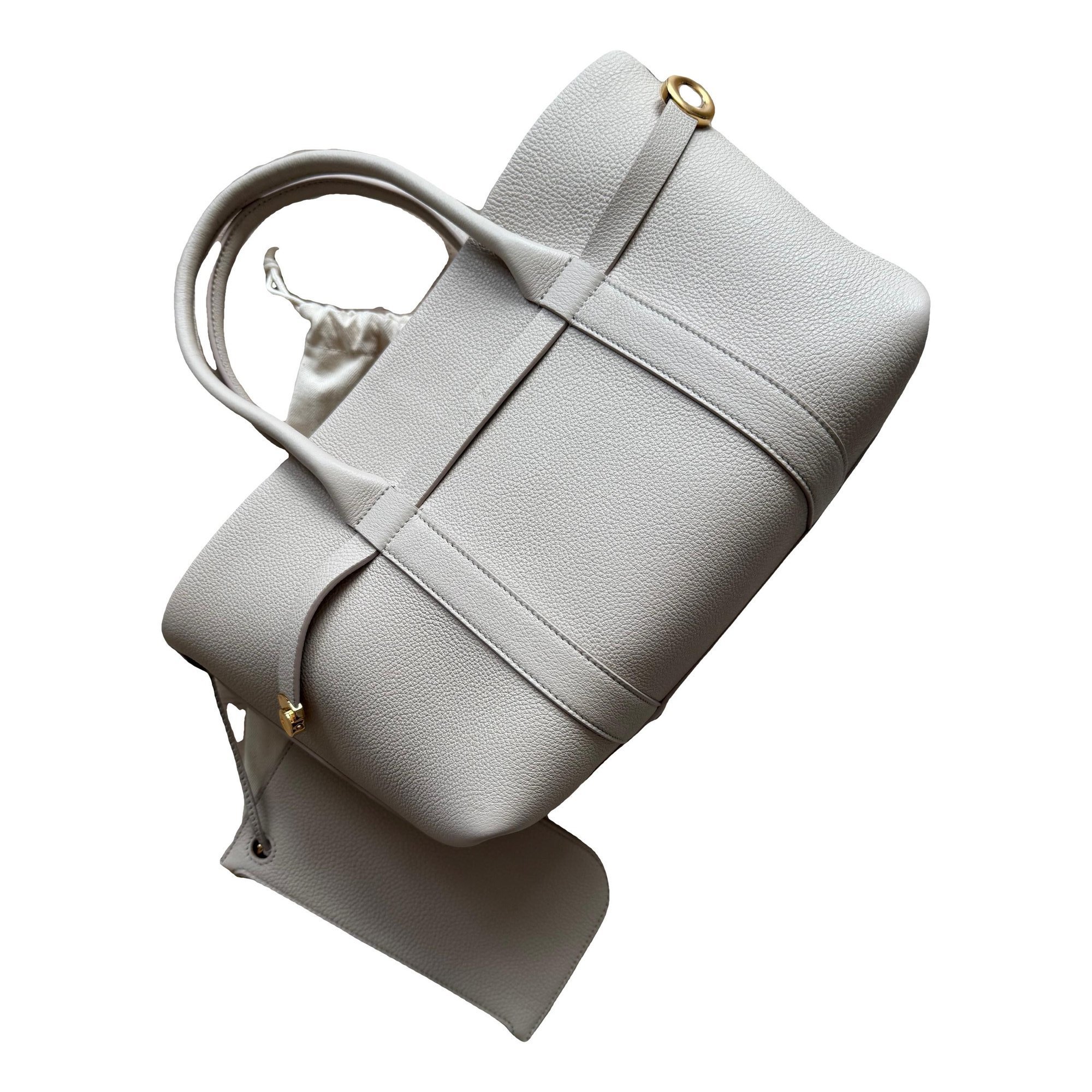Loro Piana Ghiera leather tote
