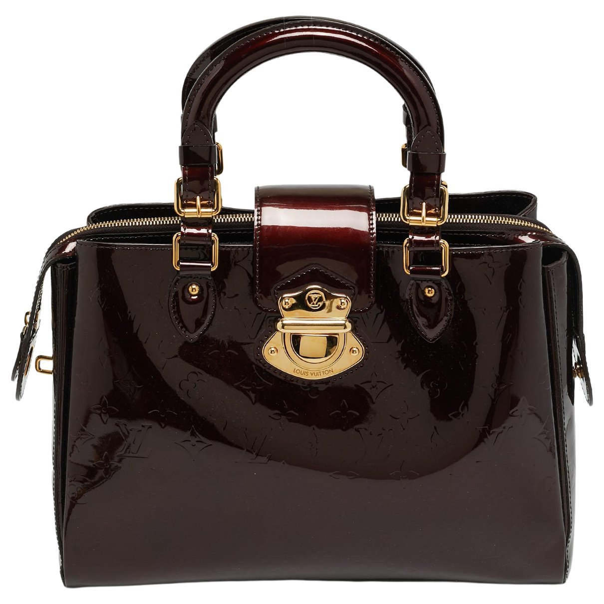 Melrose patent leather tote