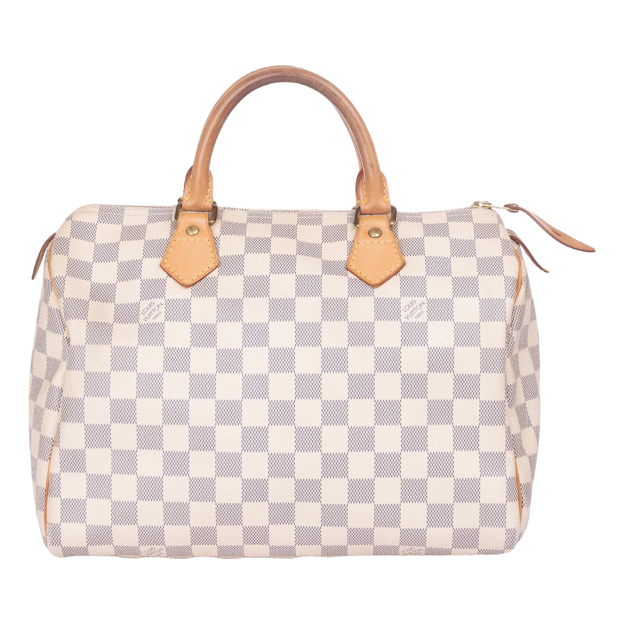 Speedy leather handbag