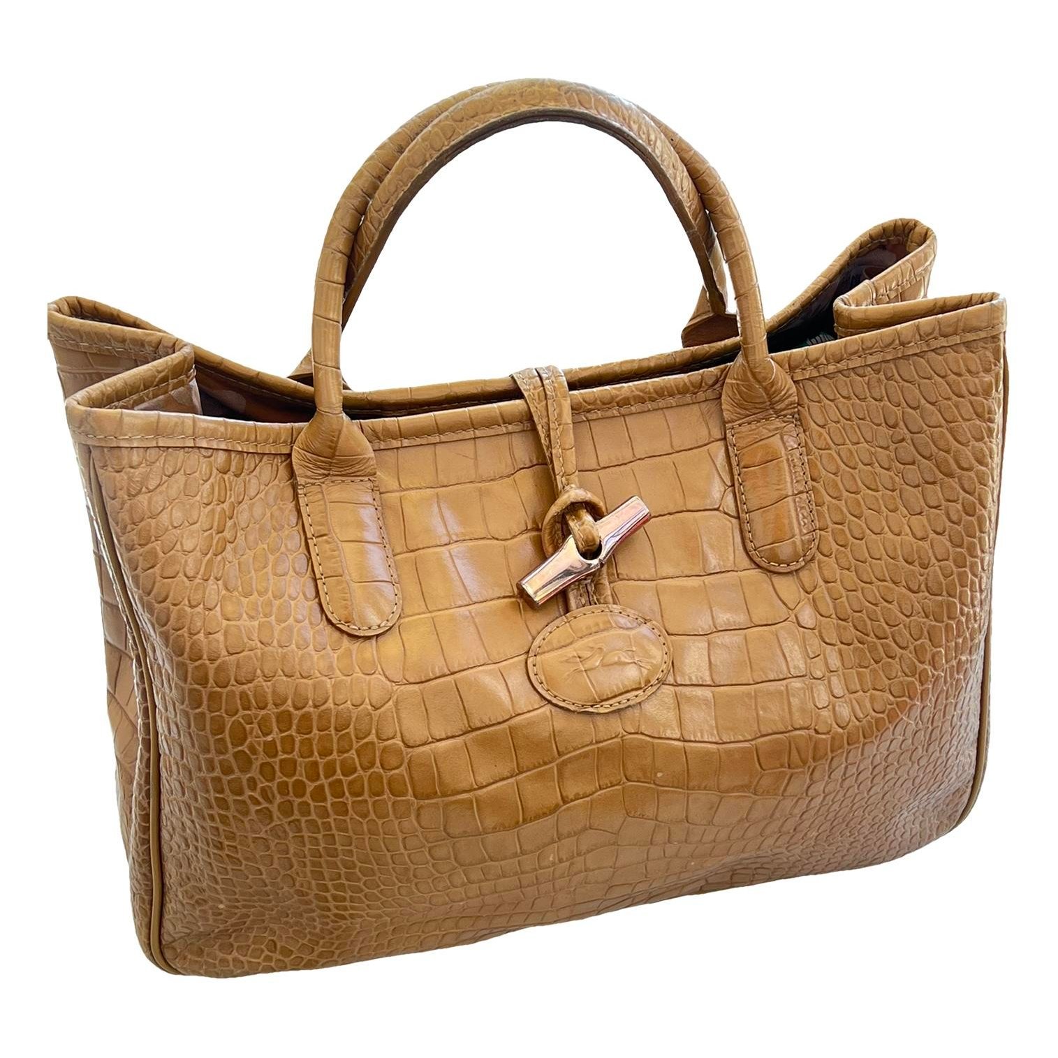 Roseau leather handbag