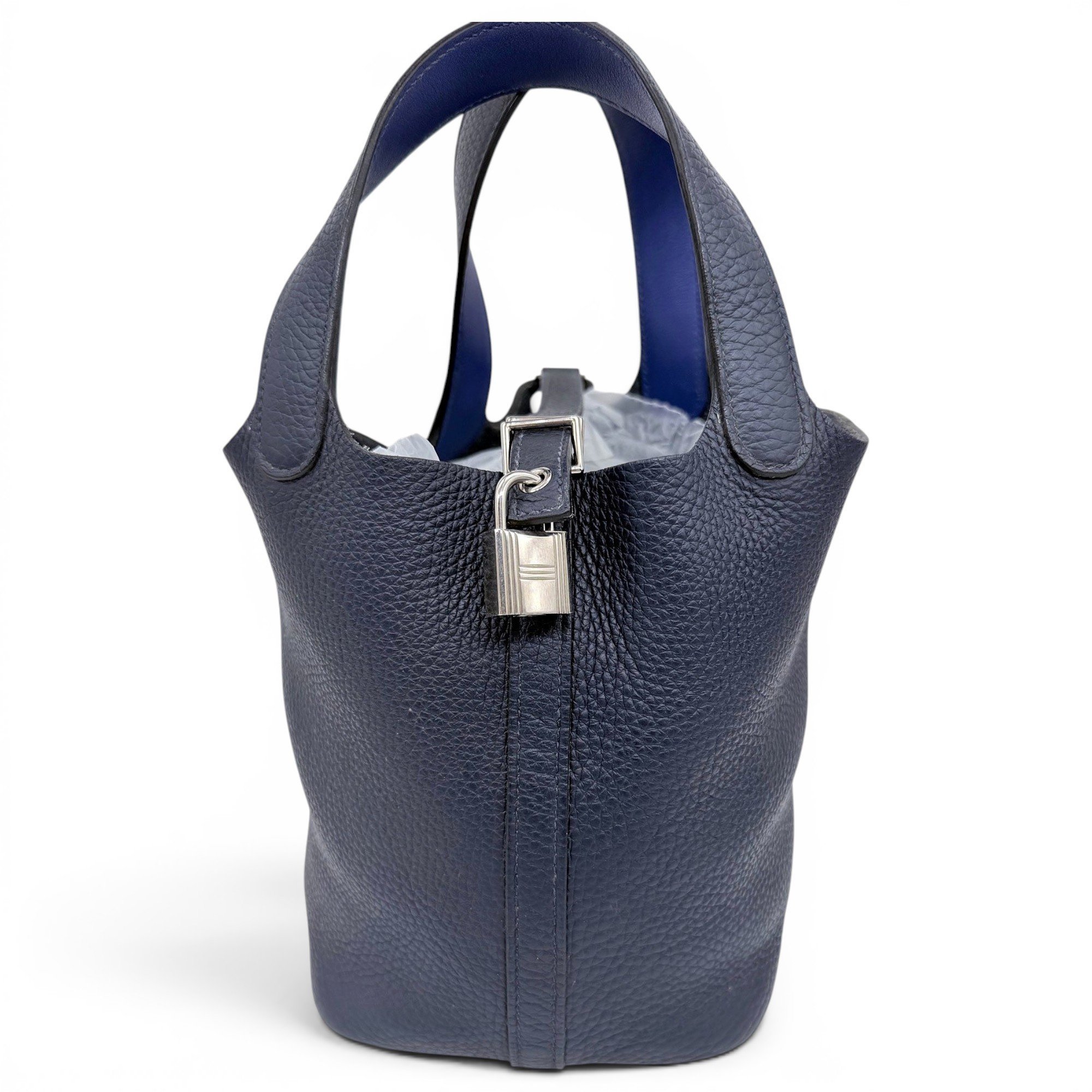 Picotin leather handbag
